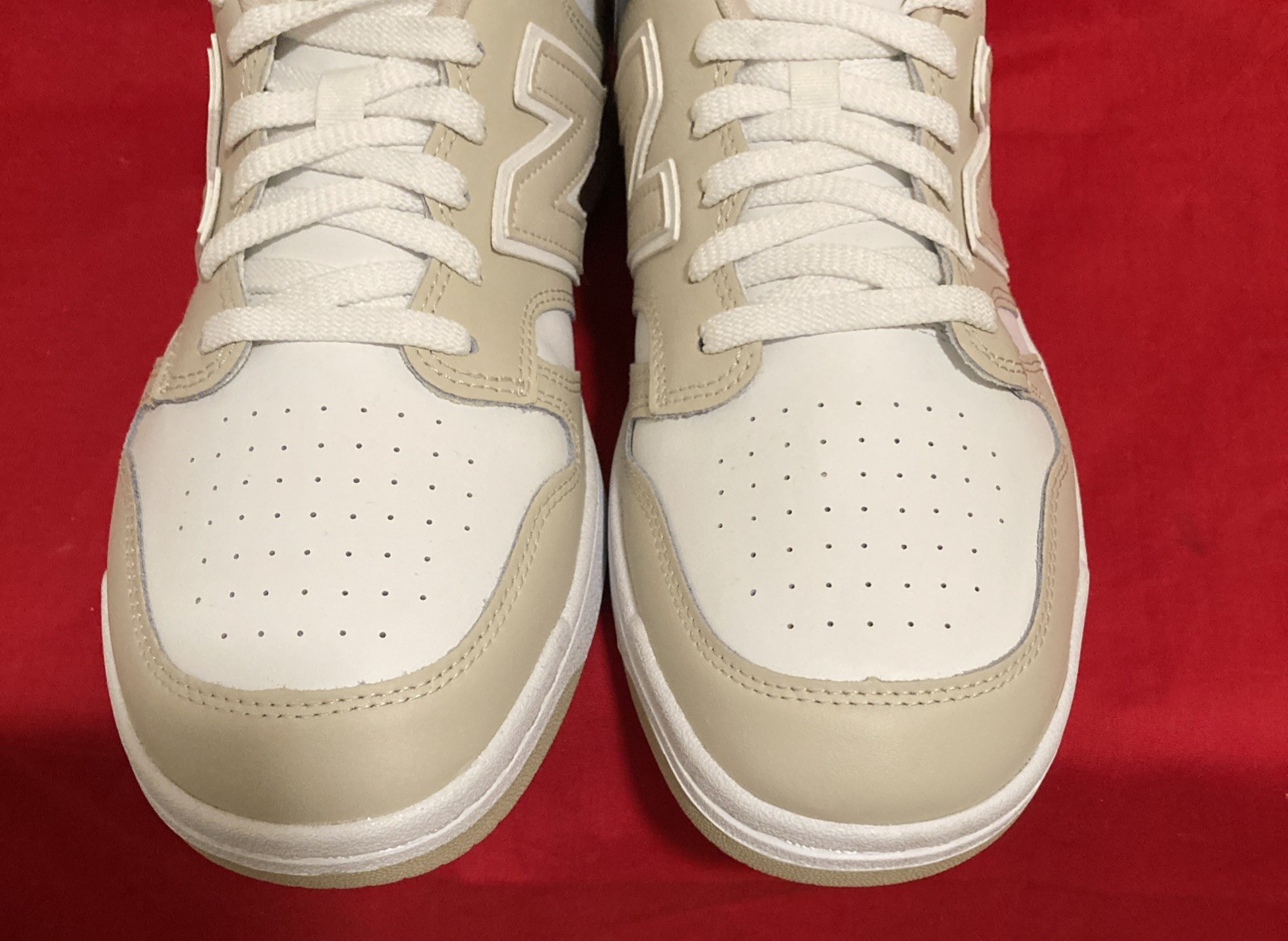 New Balance 480 BB480LBB Men’s 12 Moonbeam Beige White Sneakers New No Box