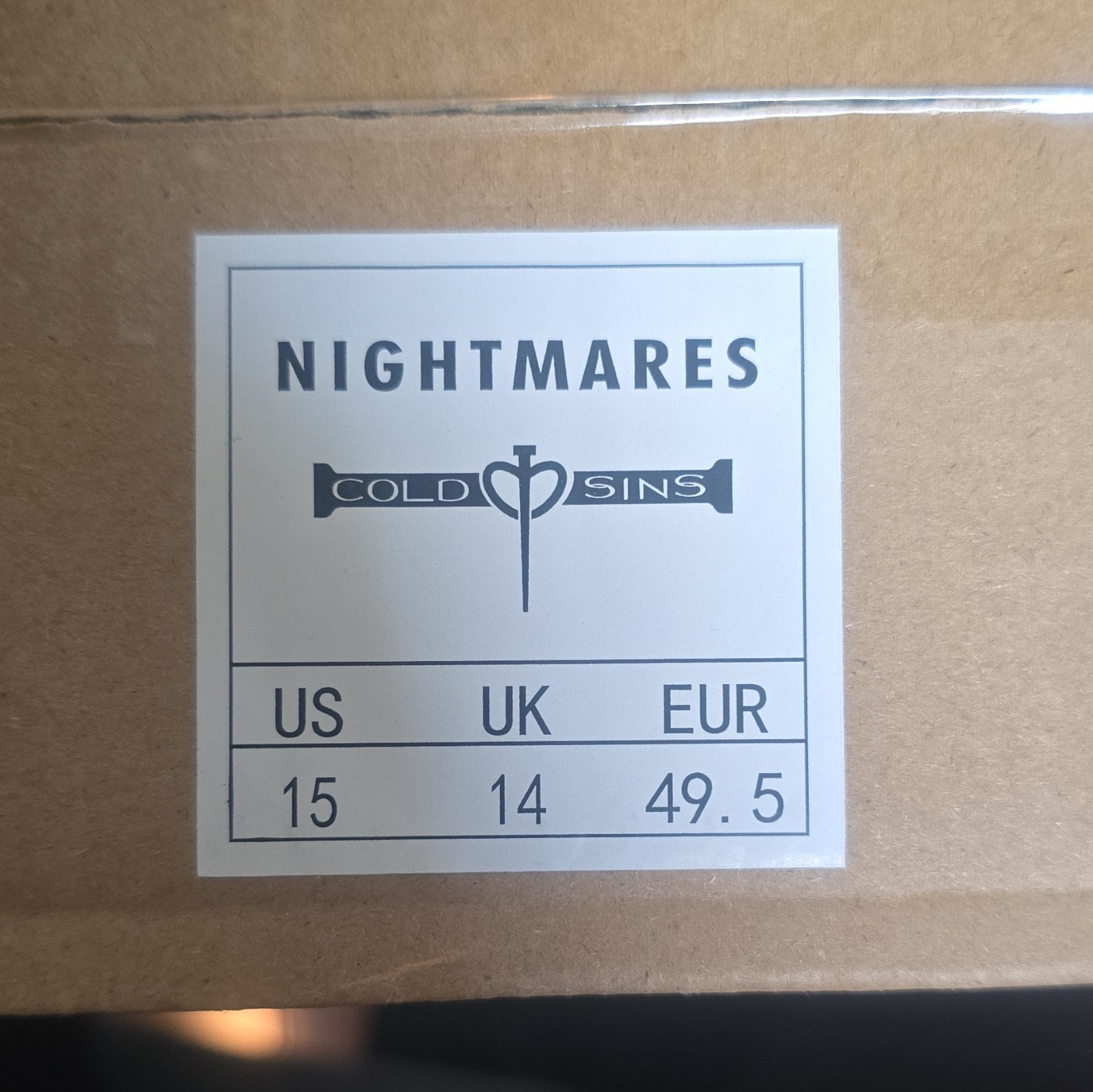 Coldsins Nightmares Size 15 – FREDDY Vs JASON Travis Scott Limited Release 2026