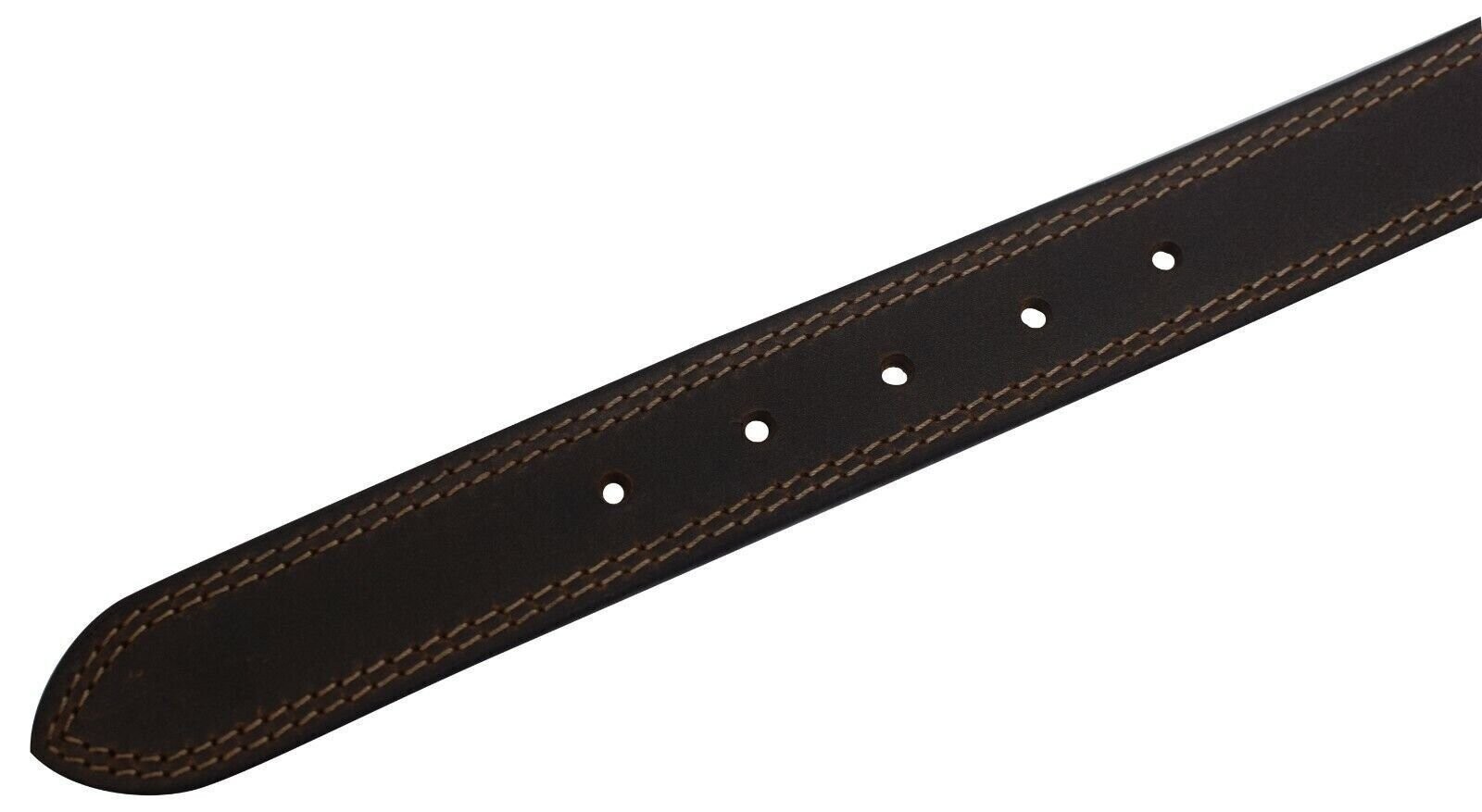 Cazoro Genuine Leather Men Big and Tall Jeans Belt Size 44″- 56″, Tan