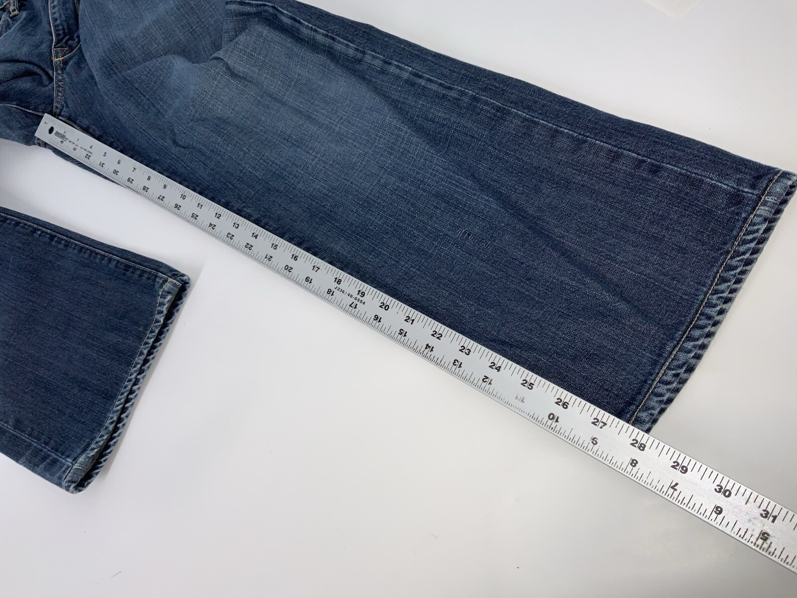 Agave Copper Waterman Jeans Men 32×28 Blue Dark Relaxed Straight USA YGI N5-57