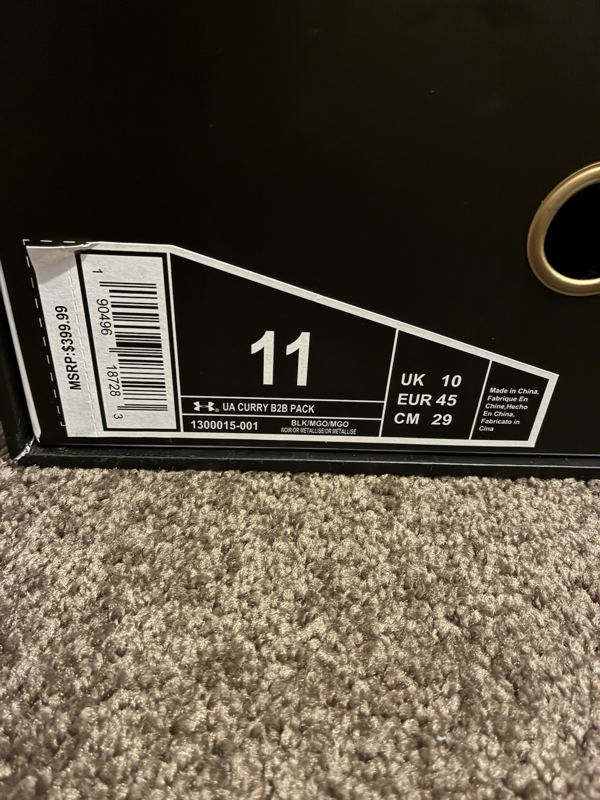Under Armour Curry Pack Back to Back MVP