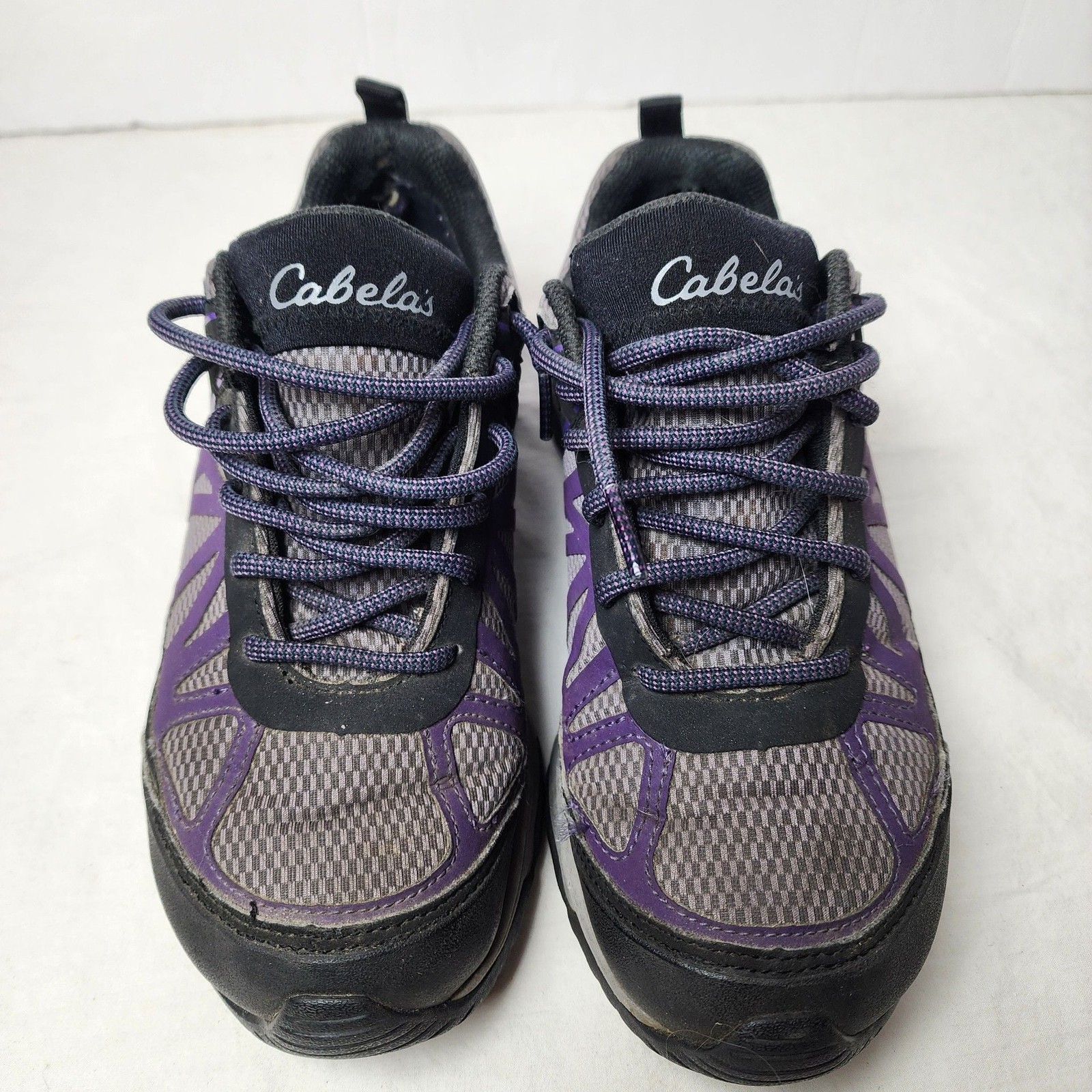 Cabela’s XPG Women’s Grey and Purple Low Top Hiking Shoes with Vibram Soles