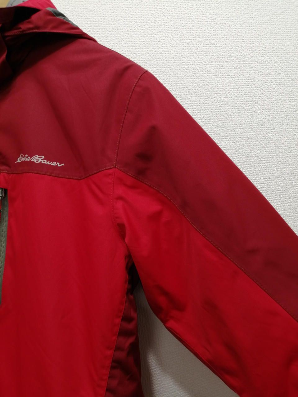 EDDIEBAUER Mountain Parka With Liner Red X Bordeaux Tag Medium Used