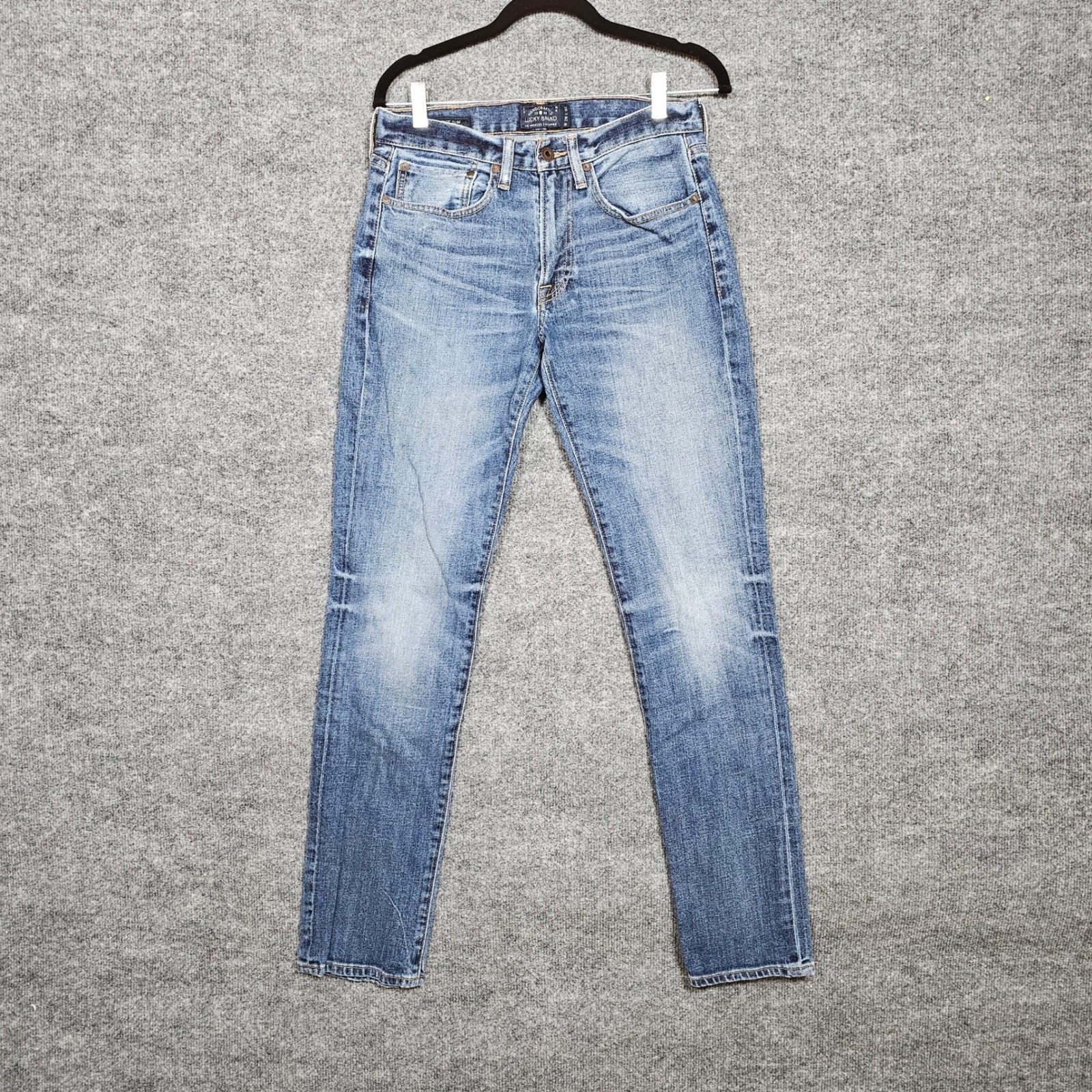 Lucky Brand 121 Heritage Slim Jeans Mens 28×32 Blue Medium Wash Denim