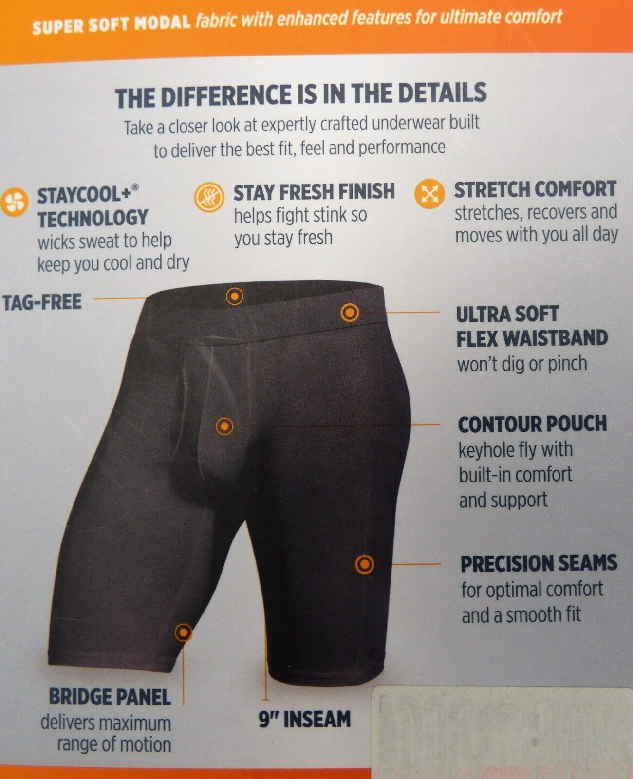 3 OR 4 PAIRS JOCKEY MEN STRETCH MICROFIBER BOXER BRIEFS MEDIUM LARGE XLARGE $34