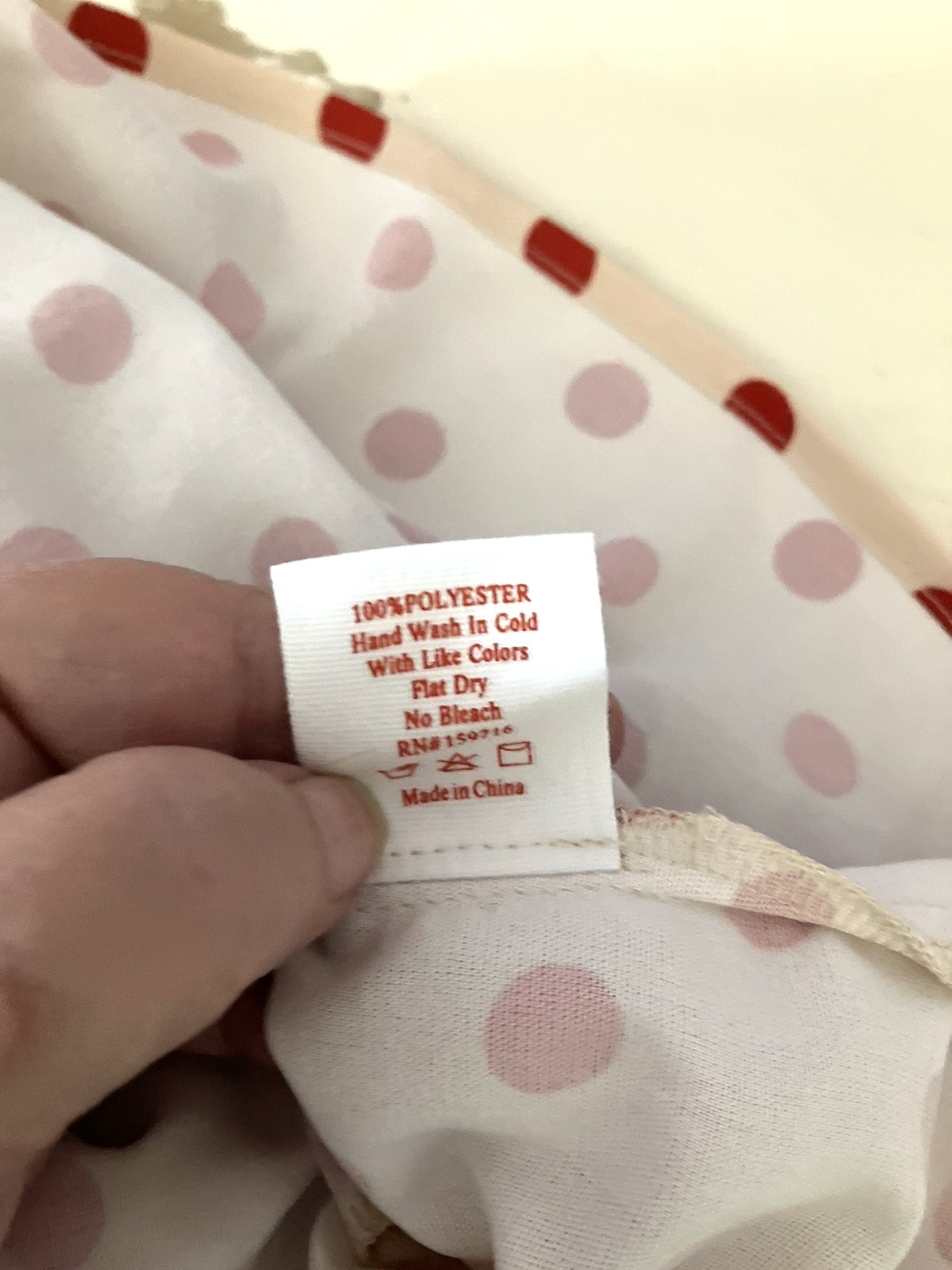 NWT’s LISA SAYS GAH THE SUZY DRESS Polka Dot Beige/Red Mini Designer SZ XS