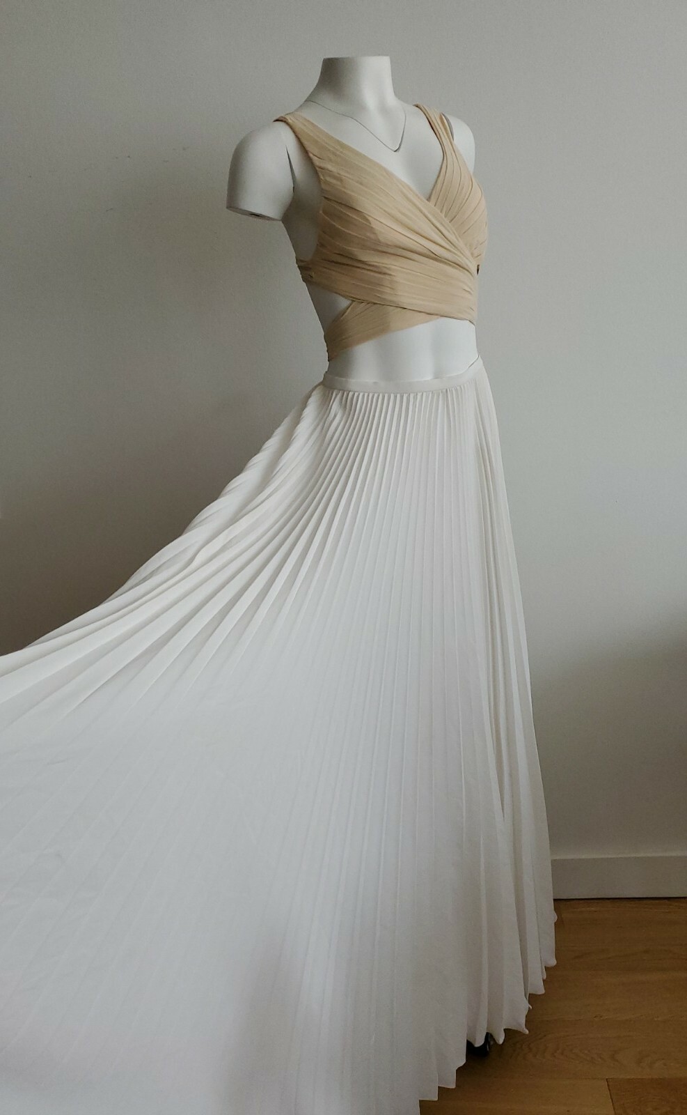 Ralph Lauren Purple Label Pleated Women’s Long Maxi Skirt Flare $2.500 NEW XS 2