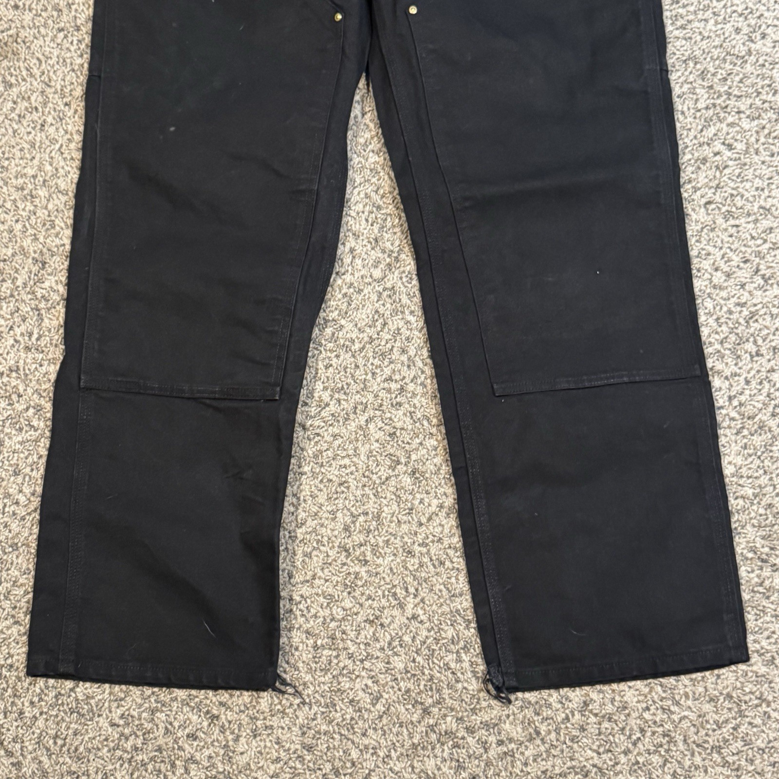 Carhartt 36 x 32 Loose Fit Double Knee Canvas Utility Workwear Carpenter Pants