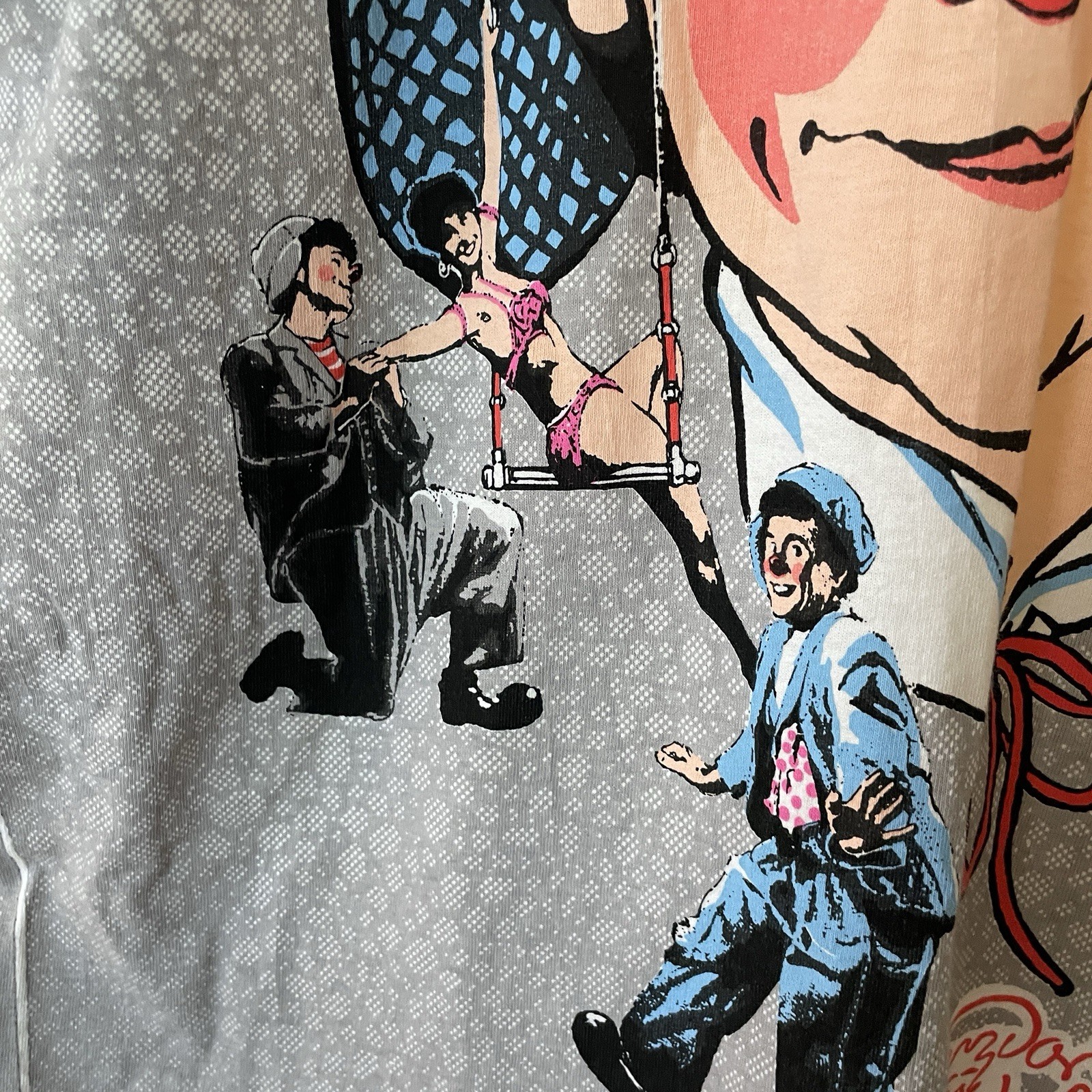 Vintage 90s Clown David Larible Ringling Bros. All Over Print (AOP) T Shirt
