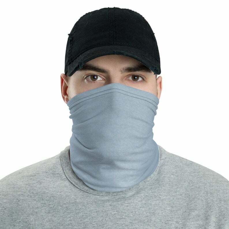 Face Mask Plain Solid Color Bandannas Cotton Bandanna Washable Unisex ,