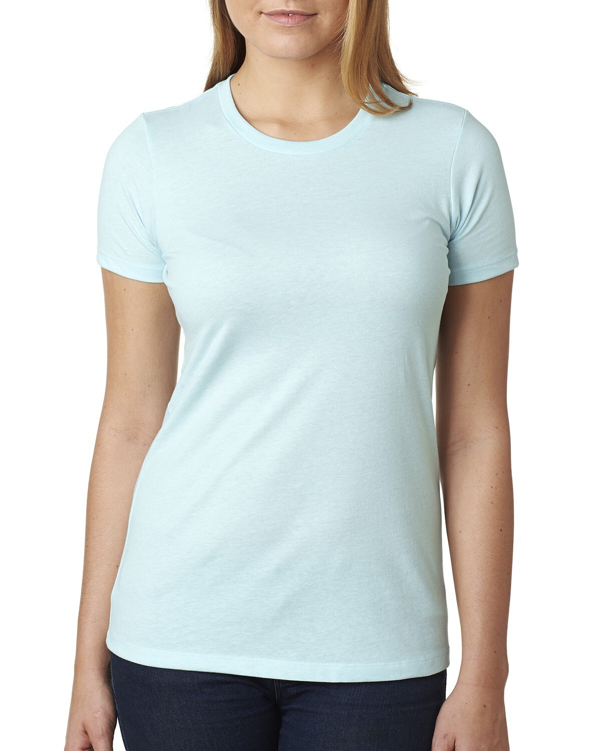 Next Level Apparel Ladies T Shirt Short Sleeves Plain CVC Top T-Shirt 6610