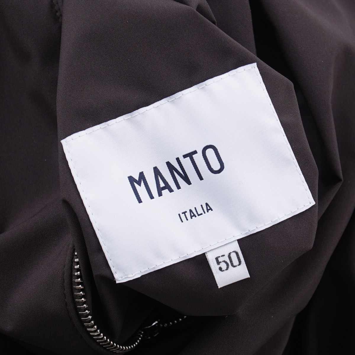Manto Lightweight Reversible Jersey Cashmere and Tech Fabric Jacket M (Eu 50)