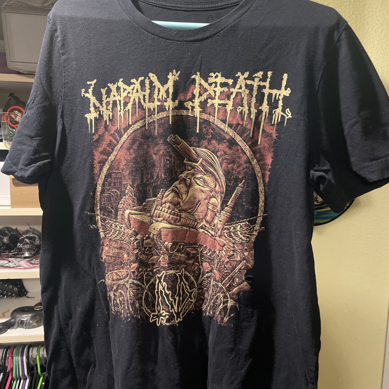 Napalm Death Tshirt Trump’s Warhead T Shirt