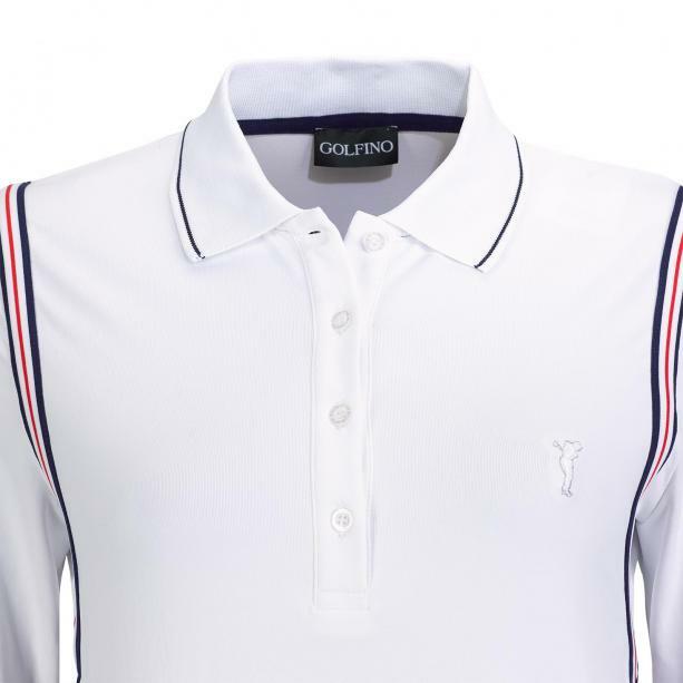 NWT GOLFINO Ladies MARJORY POLO 4338622 100 White Sz 2 4 6 8 10 12 14 16 18 NEW