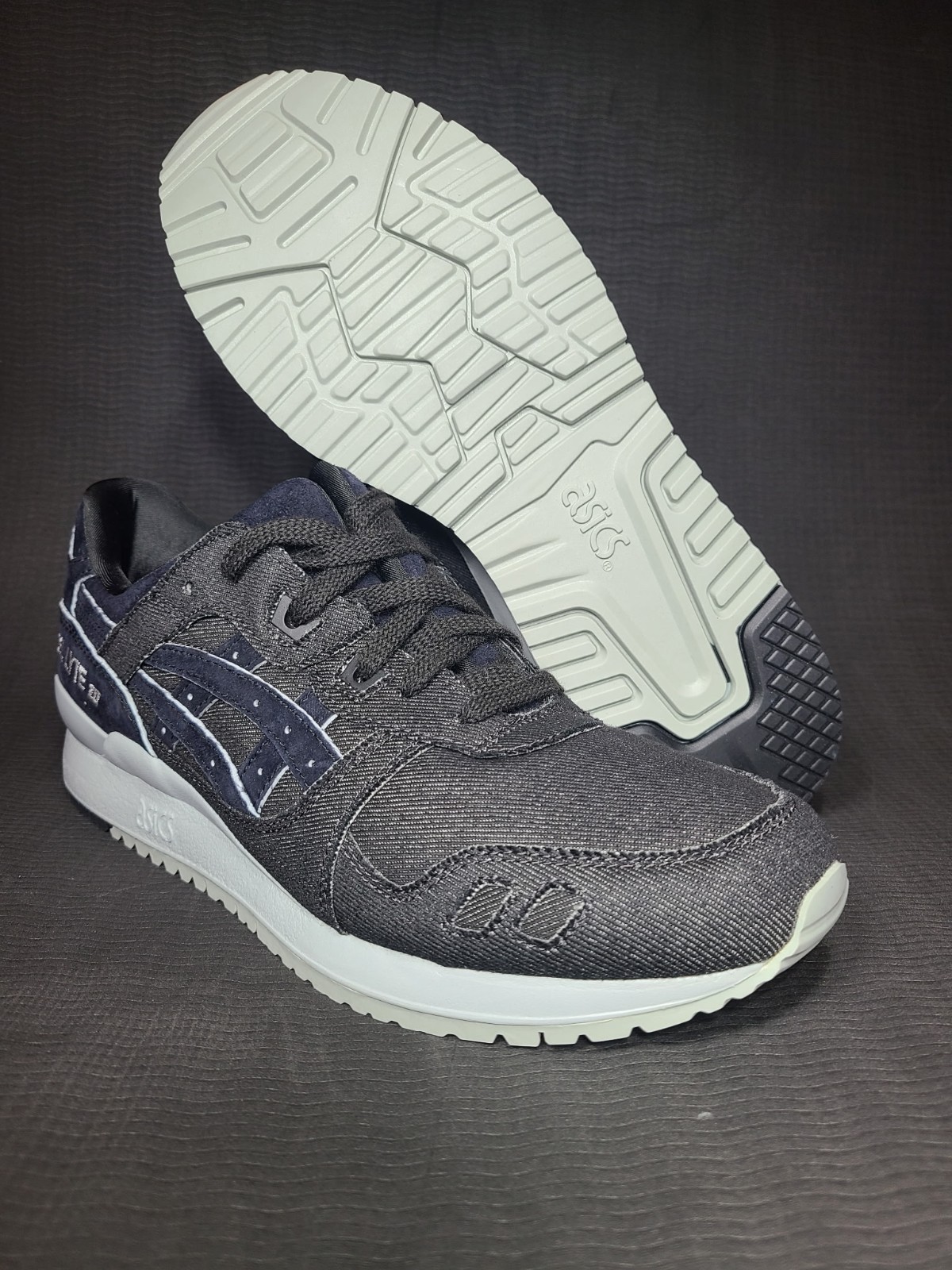 asics tiger gel lyte iii Midgrey/Black