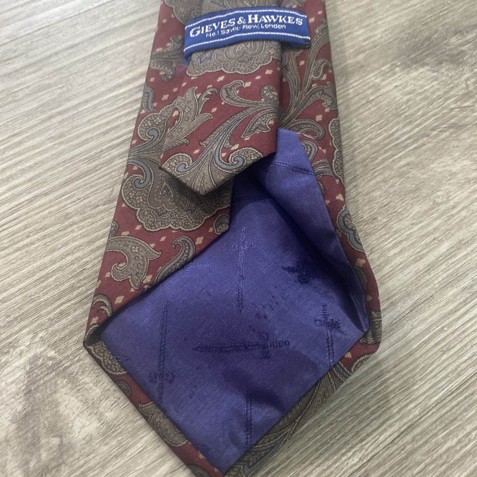 Gieves & Hawkes London (57″ Long, 3.25″ Wide) Mens Silk Tie