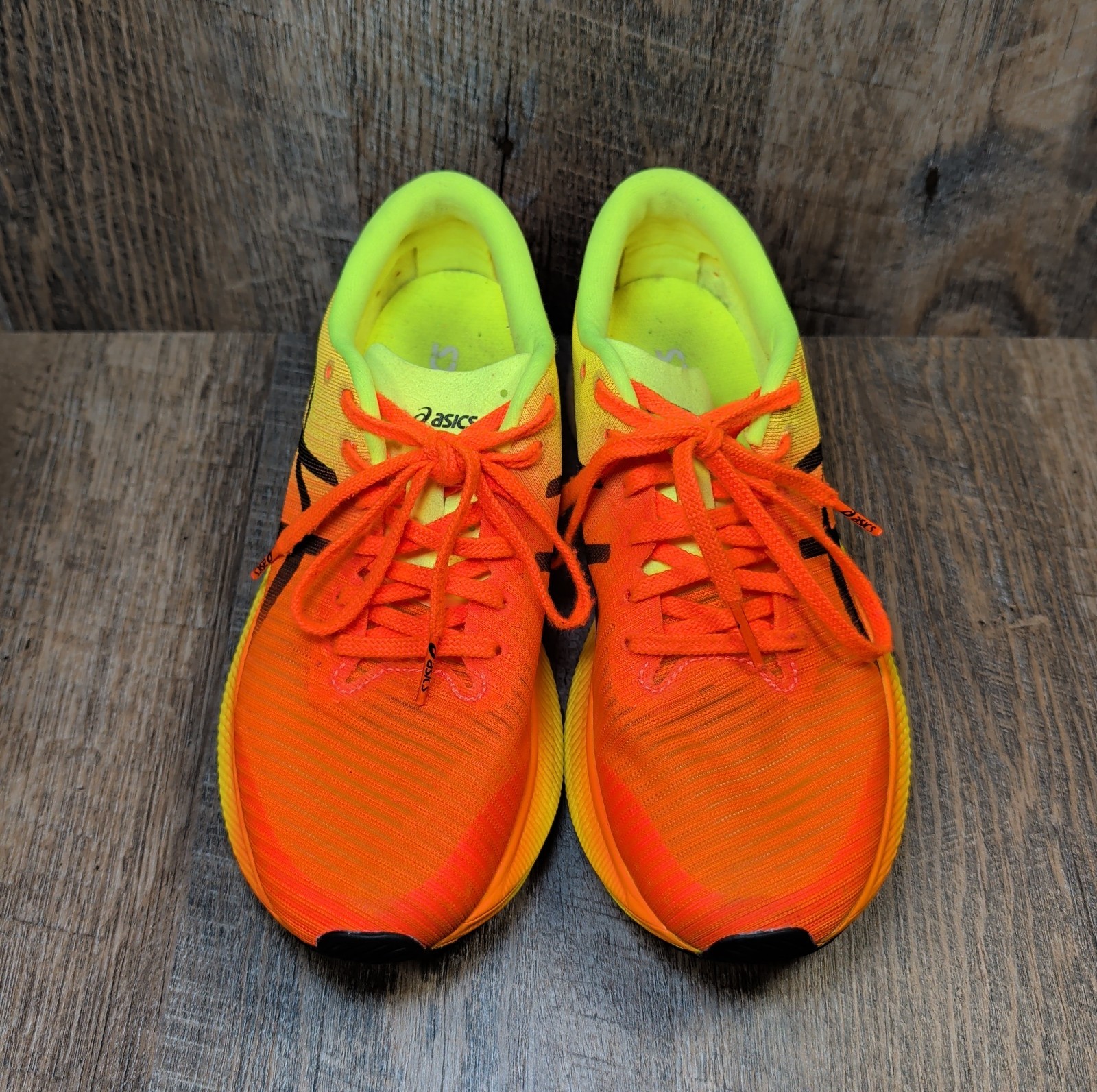Asics Metaspeed Edge Shocking Orange Women’s Size 7.5 Athletic Running Sneakers
