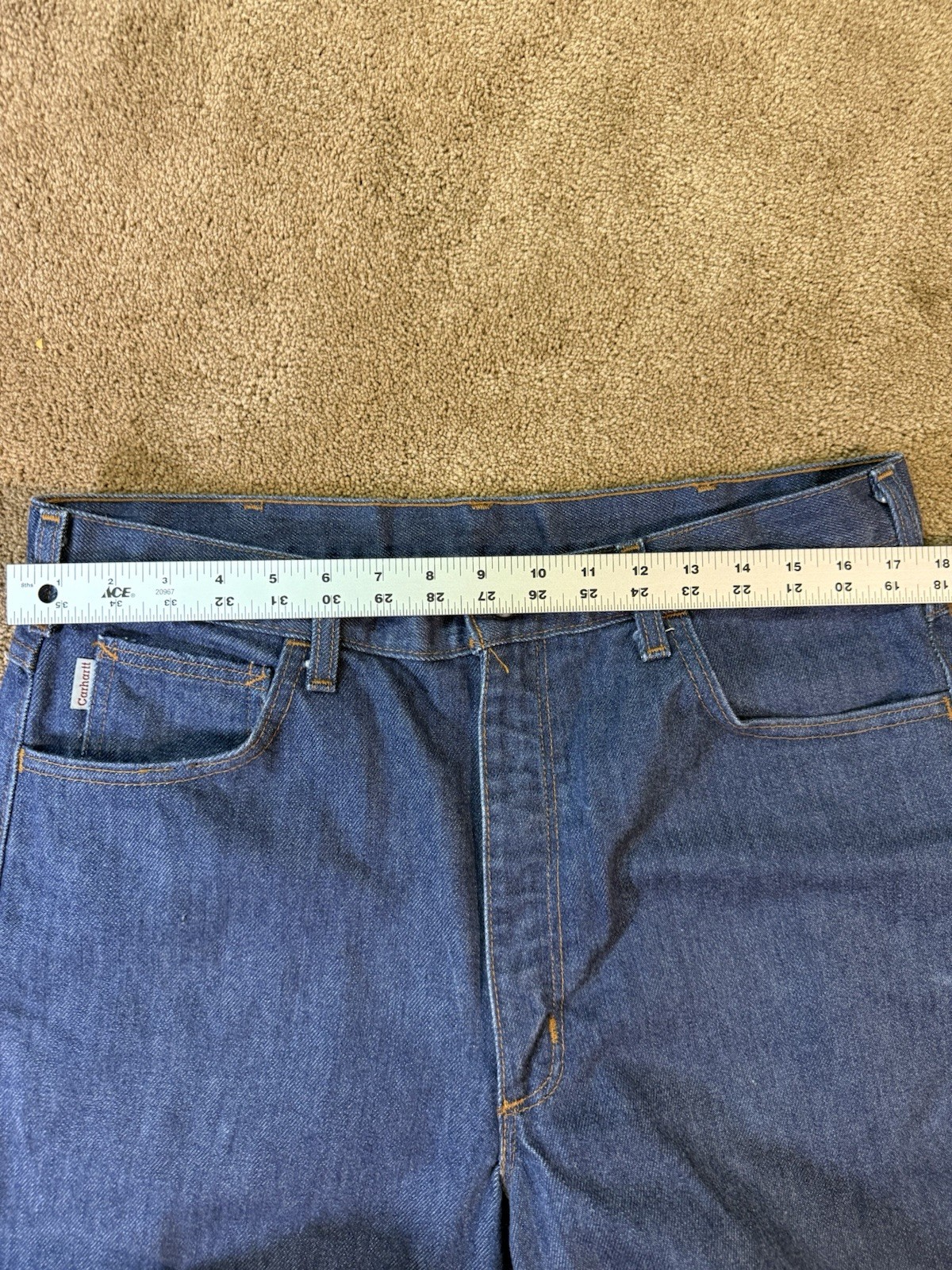 Carhartt FR 36×34 (35×33 Actual) Flame Resistant Jeans