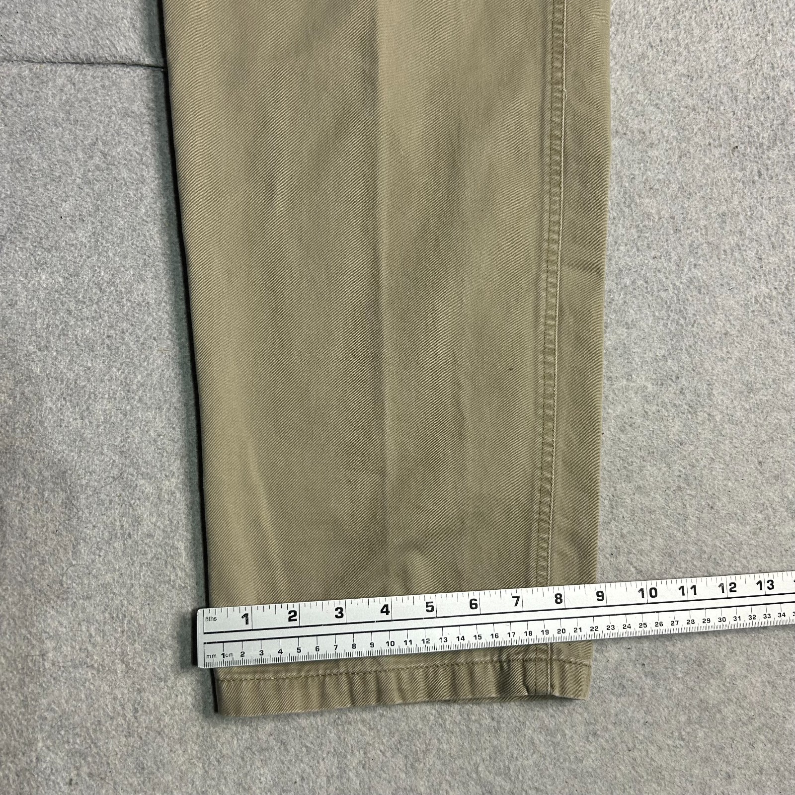 Wrangler Cargo Pants Mens 32 X 32 Khaki Military Chino Outdoors