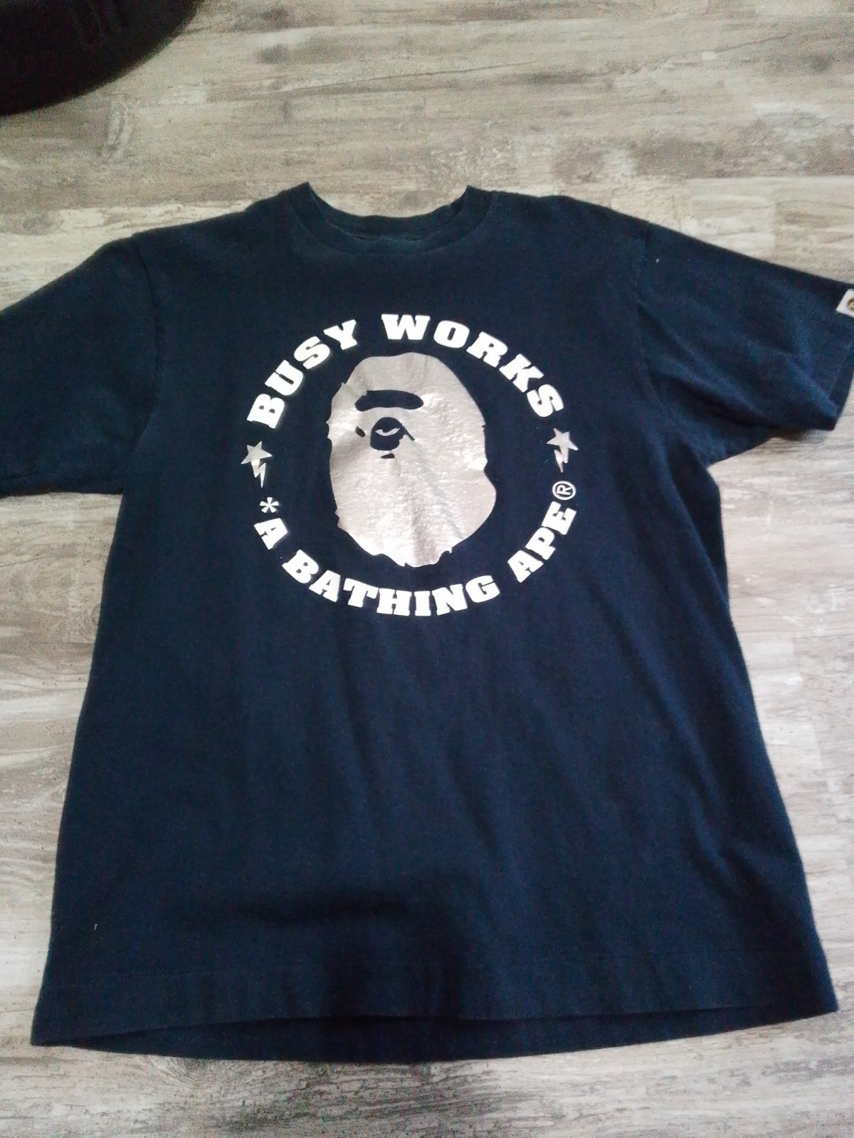 A BATHING APE BAPE TEE SS SIZE MEDIUM