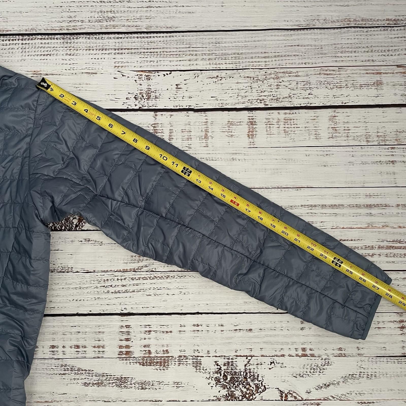 Patagonia Nano Puff Utility Blue Full Zip Lightweight Men’s Puffer Jacket Large