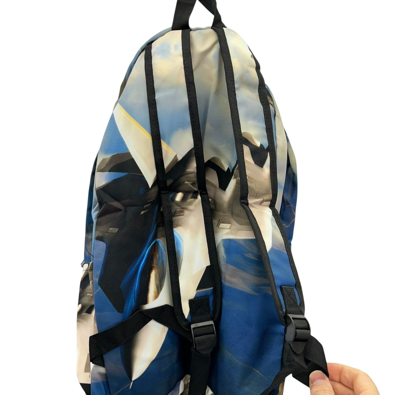 U.S. Air Force F-22 Raptor in The Sky Travel Backpack with Adjustable Straps