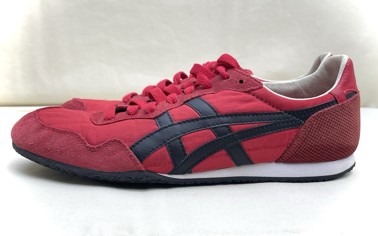 Onitsuka Tiger Serrano Mens Size 7 D7L4L Red And Black Rare