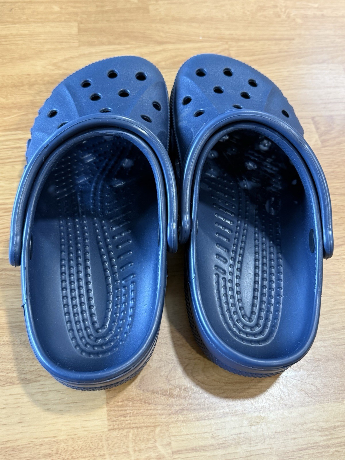 Crocs Baya Clogs Navy Blue Women 8 from my personal collection EUC