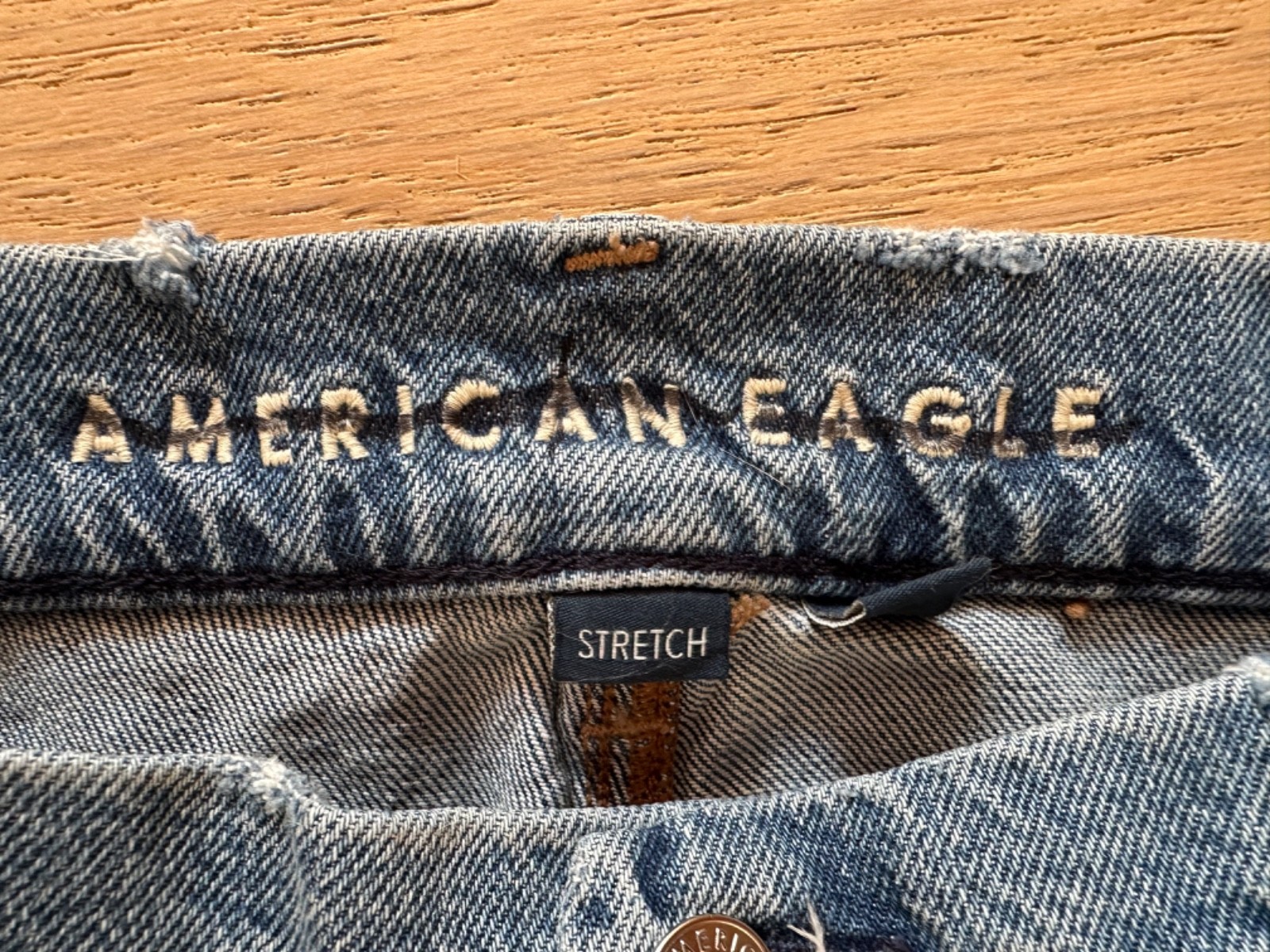 American Eagle Outfitters Womens Jeans Size 20 Long Distressed RN 54485 CA 03873