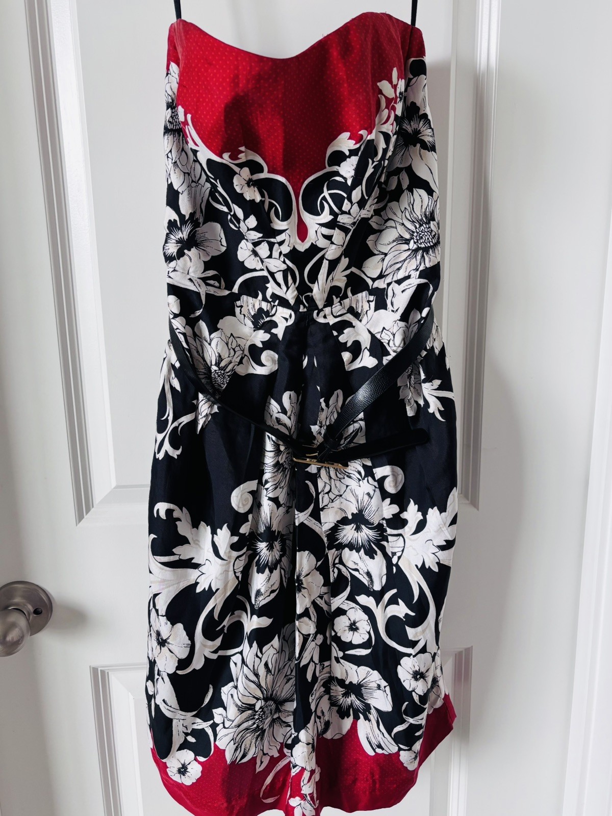 Silk Corset Bust Dress Size 4 – WHBM