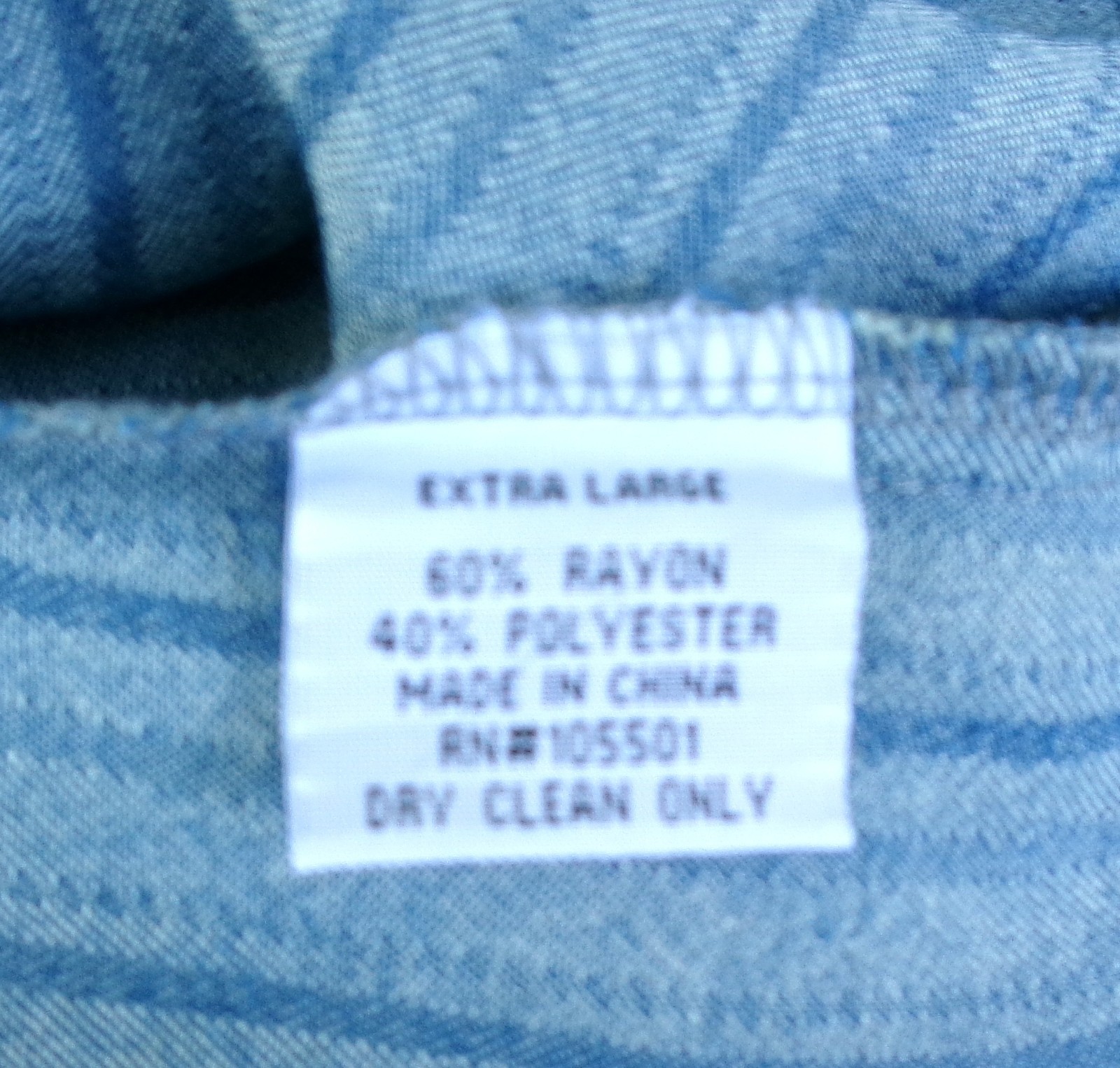 Double D Ranch Heath Denim Workshirt Top EUC XL