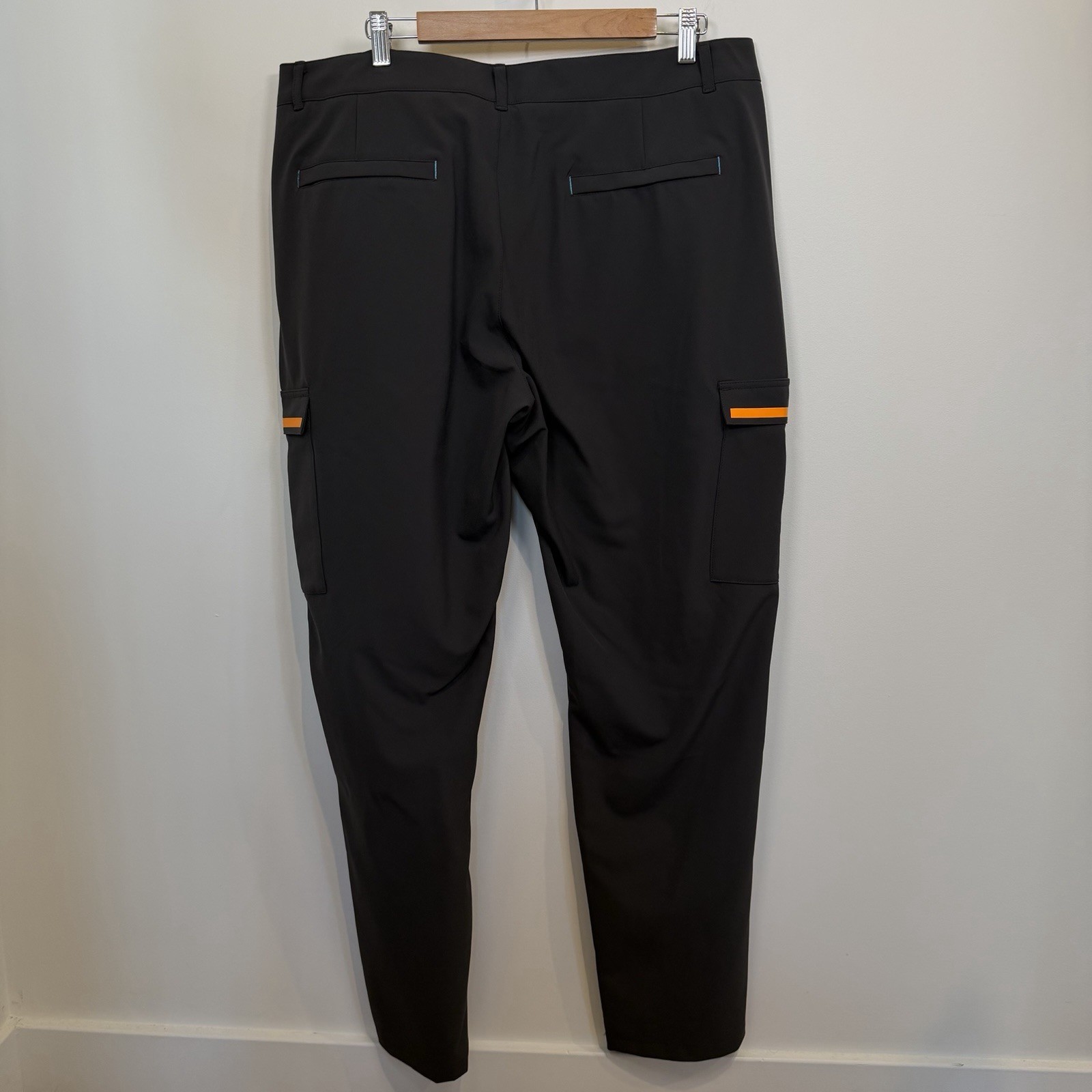 Castore McLaren Pants Mens 36×32 Gray Indy Racing Cargo Performance Lightweight