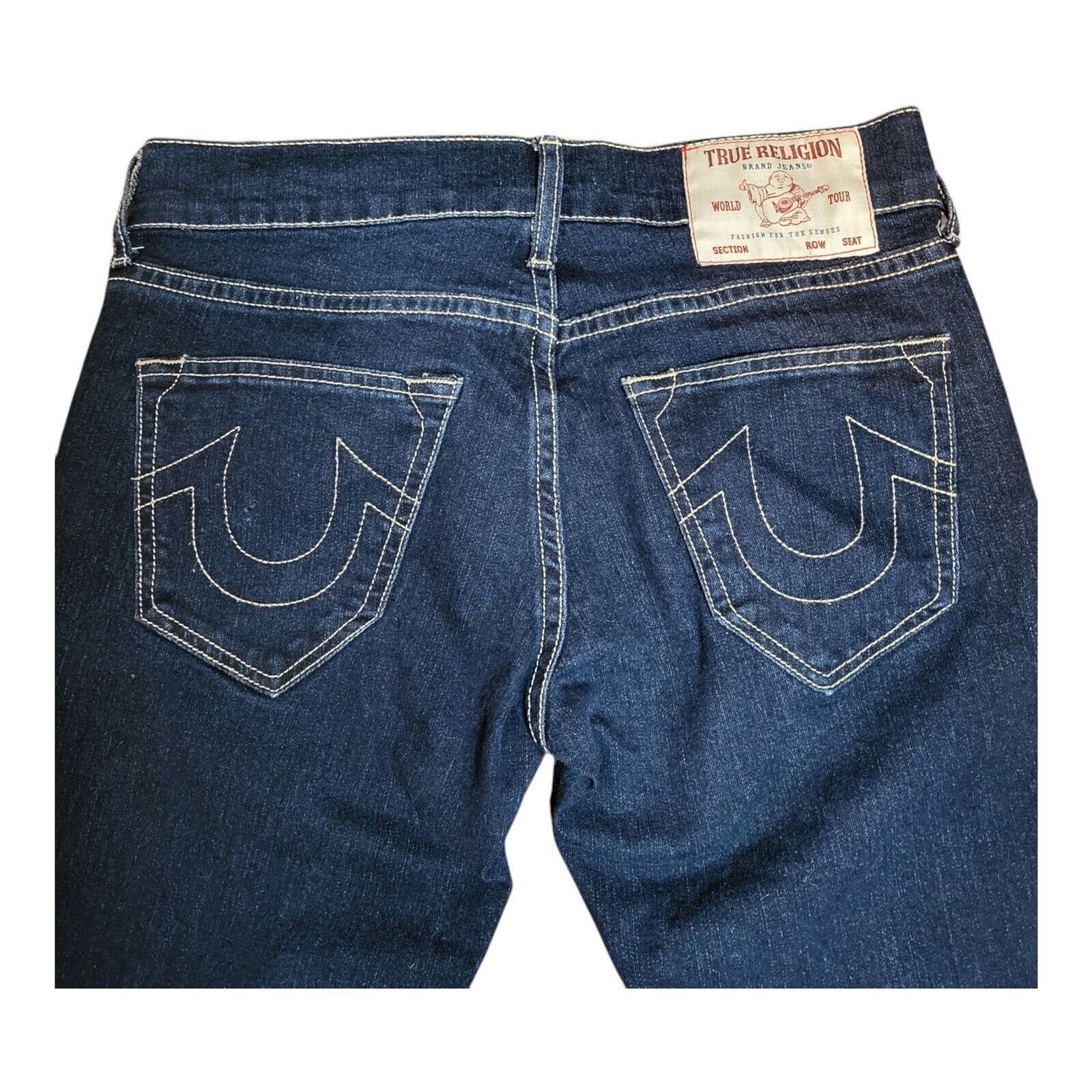 True Religion Jeans Mens 28 Geno NS Slim Dark Wash 28×31