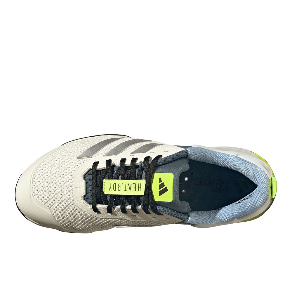 adidas Dropset 3 Training Mens White Sneakers Athletic Shoes JR1762