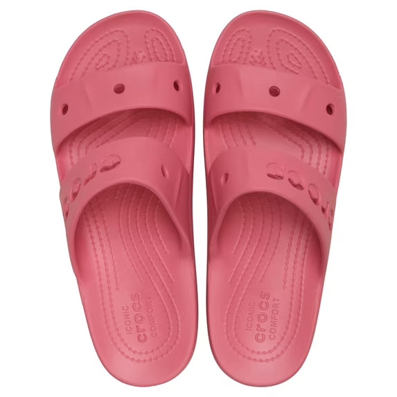 Crocs Adult Unisex Baya Platform Slide Sandal Hot Blush MEDIUM