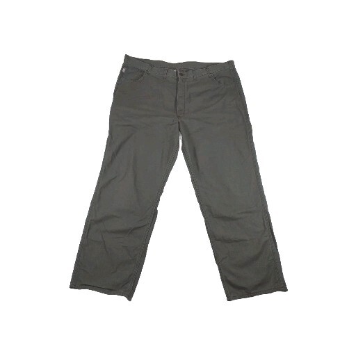 Carhartt Fire Resistant Mens 48×34 FRB159-MOS Canvas Carpenter Work Wear Pants