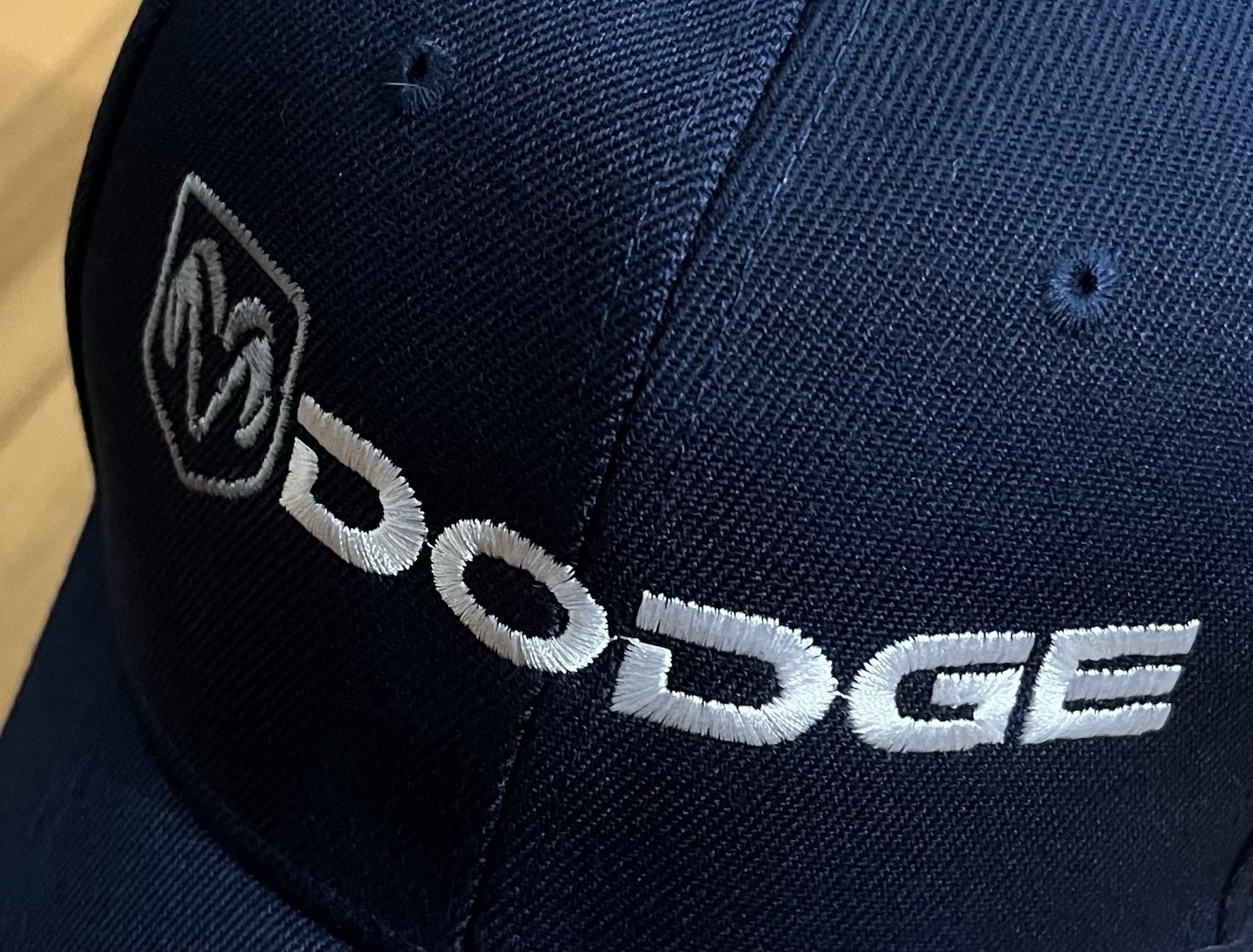 Auto Dodge Embroidered Symbol Baseball Cap(Navy) Hat Men Women Outdoor Sports.