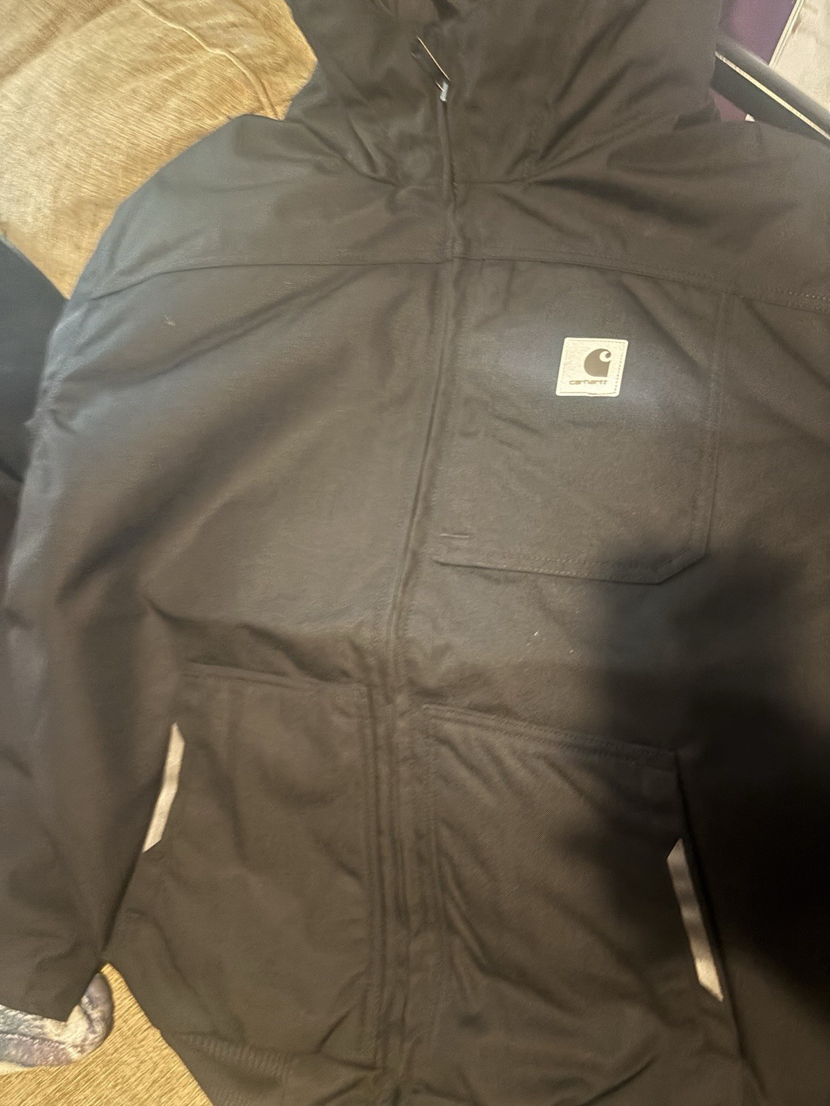 Carhartt Yukon Extremes Black Insulated Jacket Men’s XL 104458 Workwear