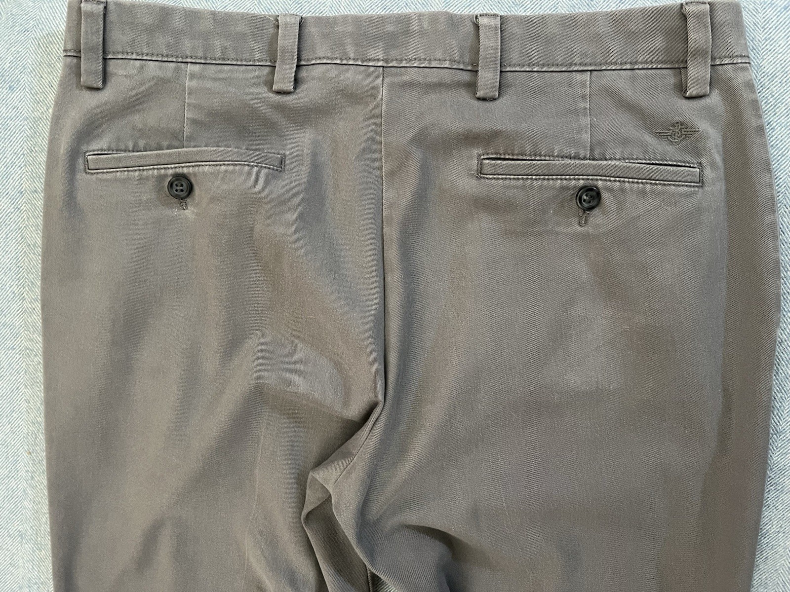 Dockers Men’s Classic Fit Tall Easy Gray Pants Straight Leg 34 x 35/36