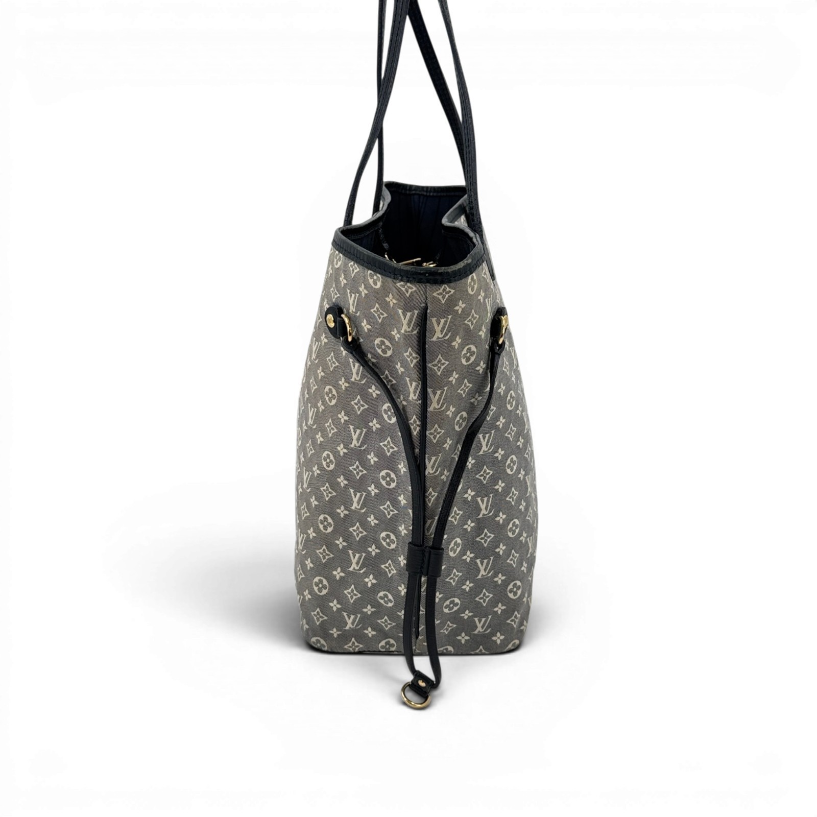 LOUIS VUITTON Neverfull MM Monogram Idylle Canvas Navy Shoulder Tote Bag M40514