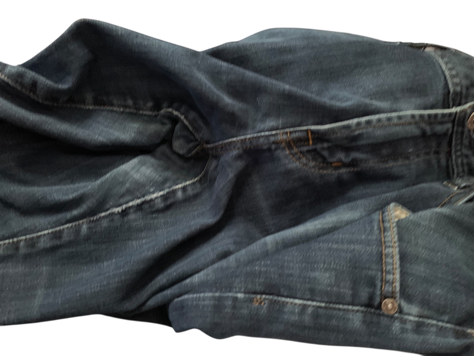 AG Adriano Goldschmied The Protégé Jeans Mens 36×32 Whiskering Med Wash Made USA