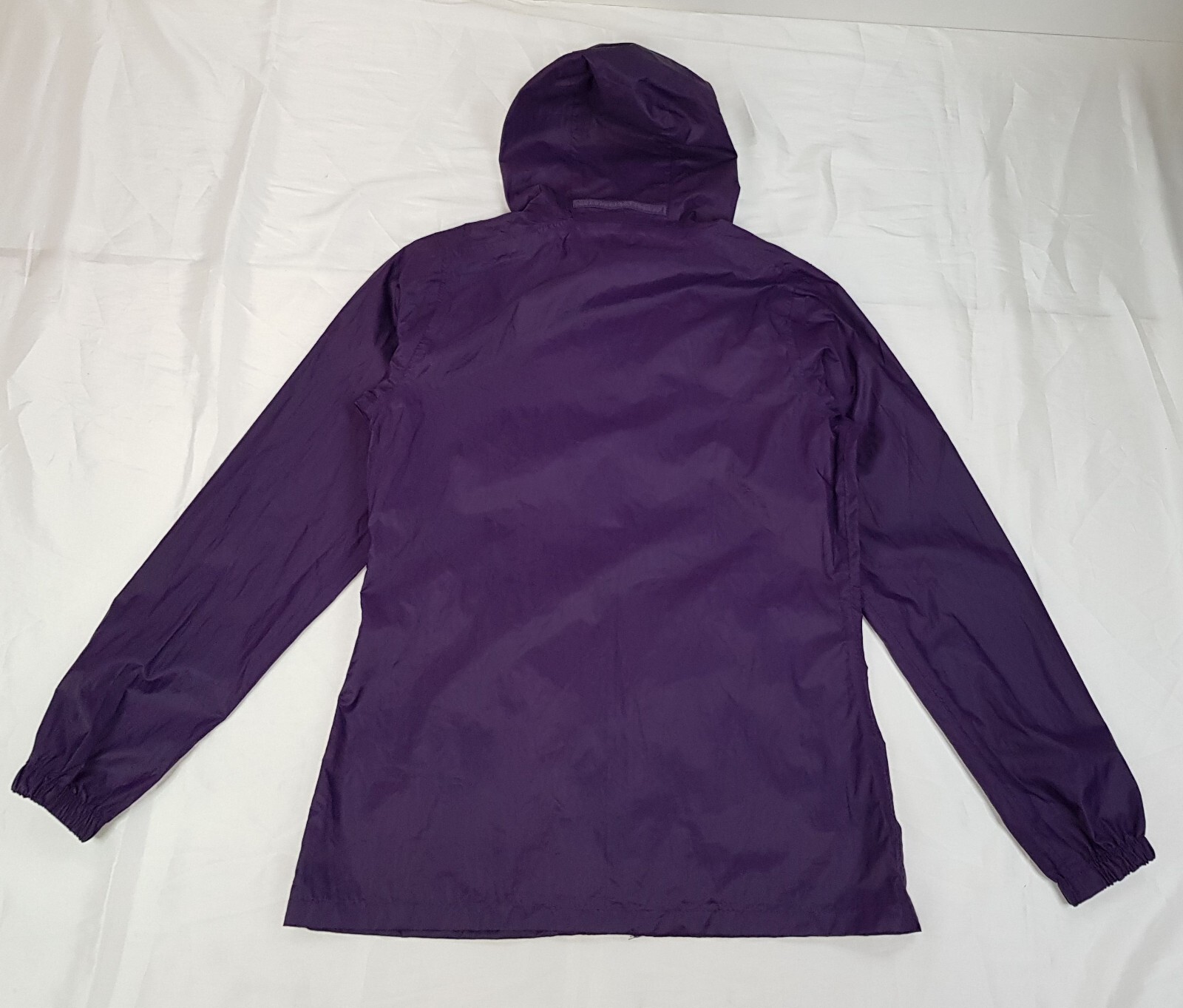 REGATTA SIZE 10UK M WOMENS PURPLE WATERPROOF LIGHTWEIGHT JACKET HOODED RAINCOAT