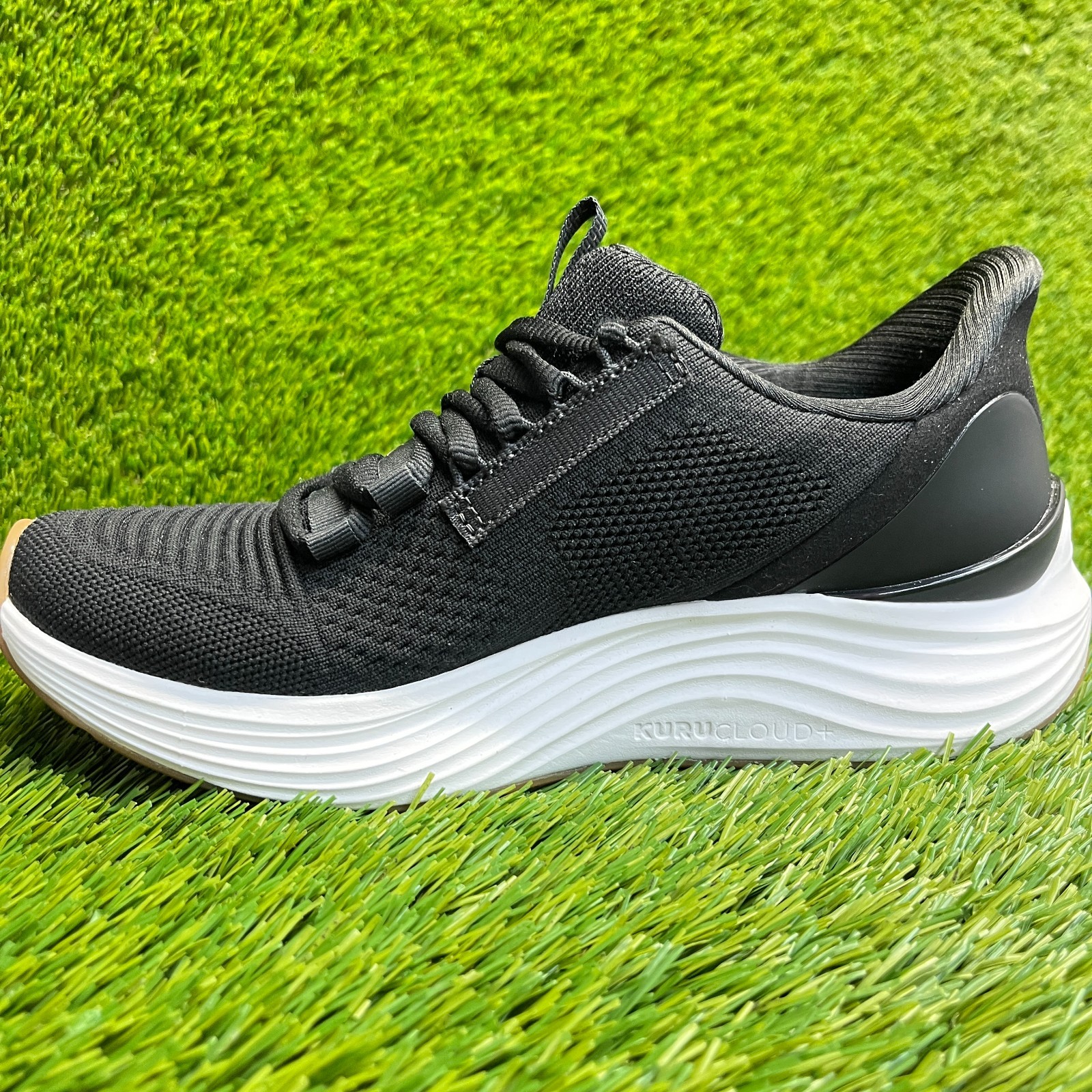 Kuru Atom 2 Womens Size 7.5 Black White Athletic Running Walking Shoes Sneakers