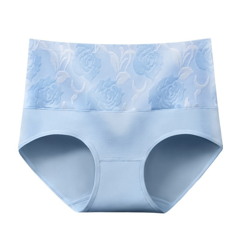 3 Pack Ladies Cotton Tummy Control Panties Leak Proof Underwear Women High Waist
