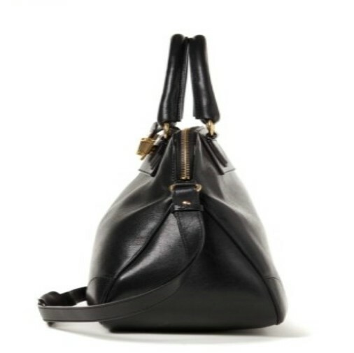 Marc Jacobs Satchel Crossbody Top Handle Whitney 80912 Black Brass Zip Push-Lock