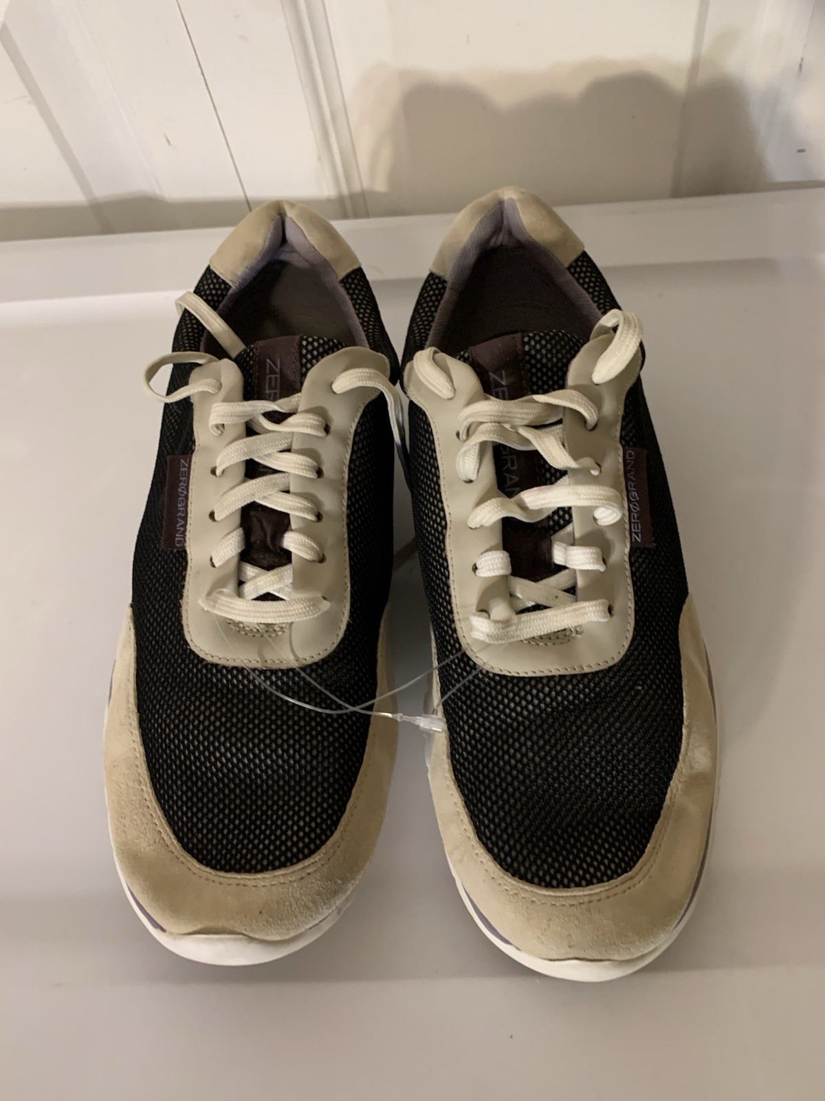 COLE HAAN ZEROGRAND.OS LEATHER MESH LUXURY SNEAKER SHOES SLIP ON WOMEN 9B