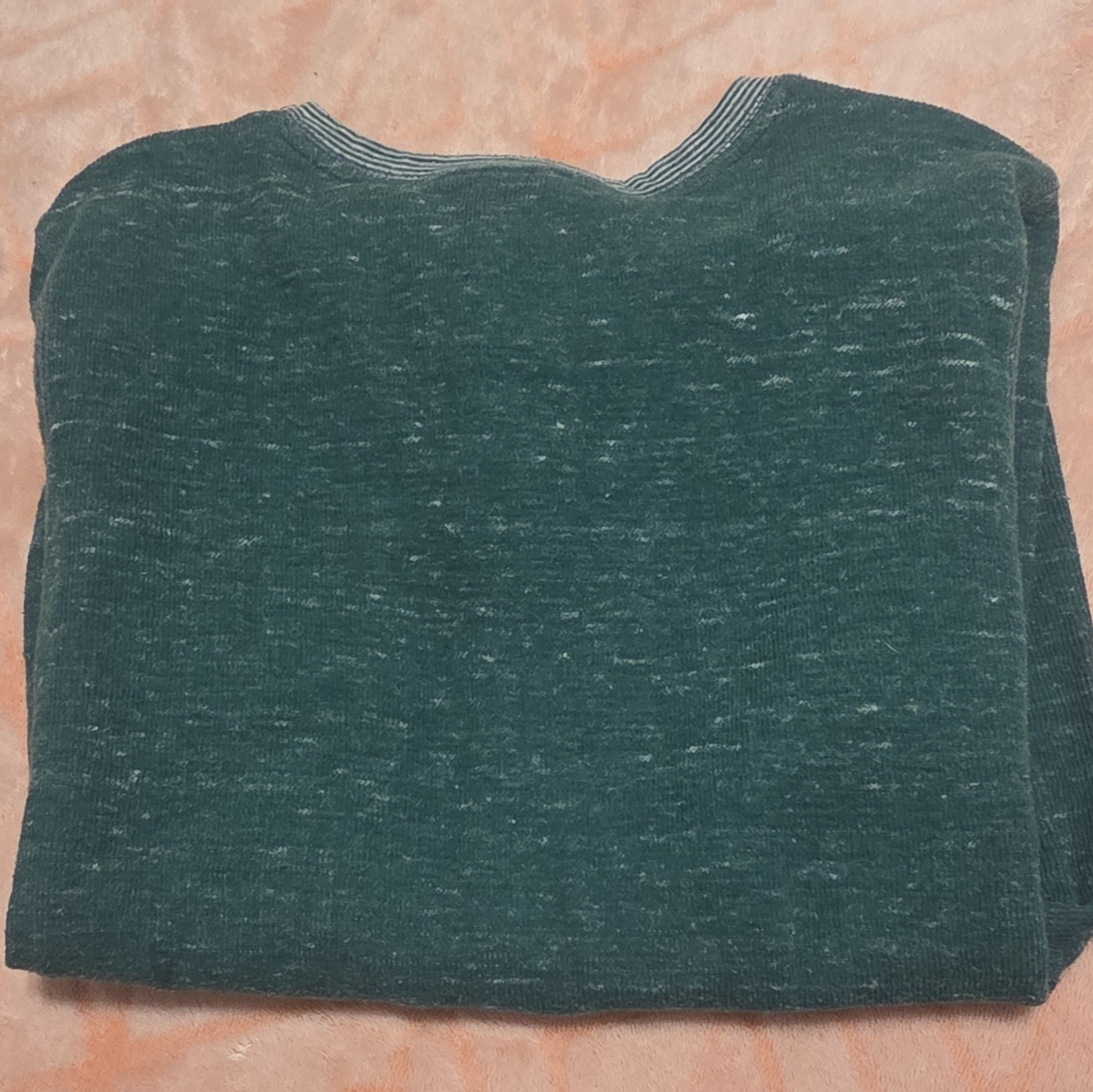 Cat & Jack Boys 2-Pack Long Sleeve Henley Pocket T-Shirt Gray/Green M 8/10