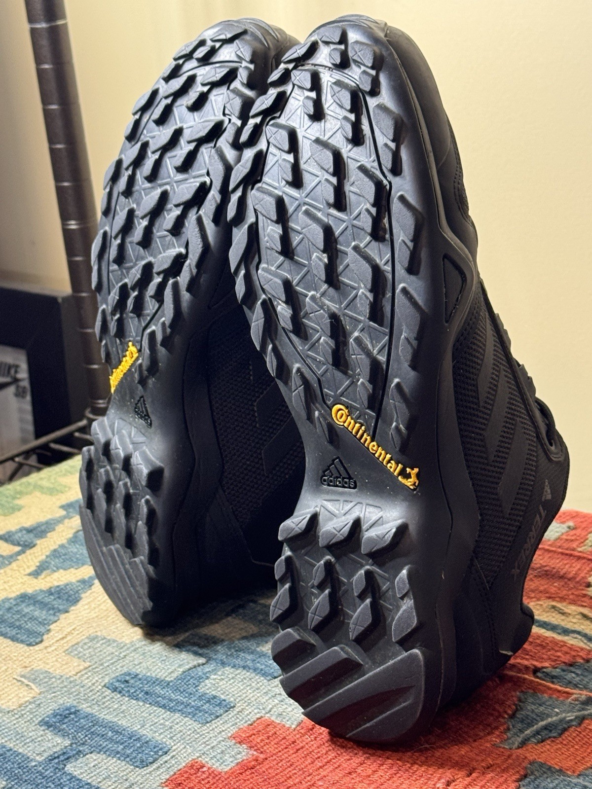 adidas TERREX AX3 ‘Triple Black’ Men’s Size 10.5 BC0524 Hiking Shoes
