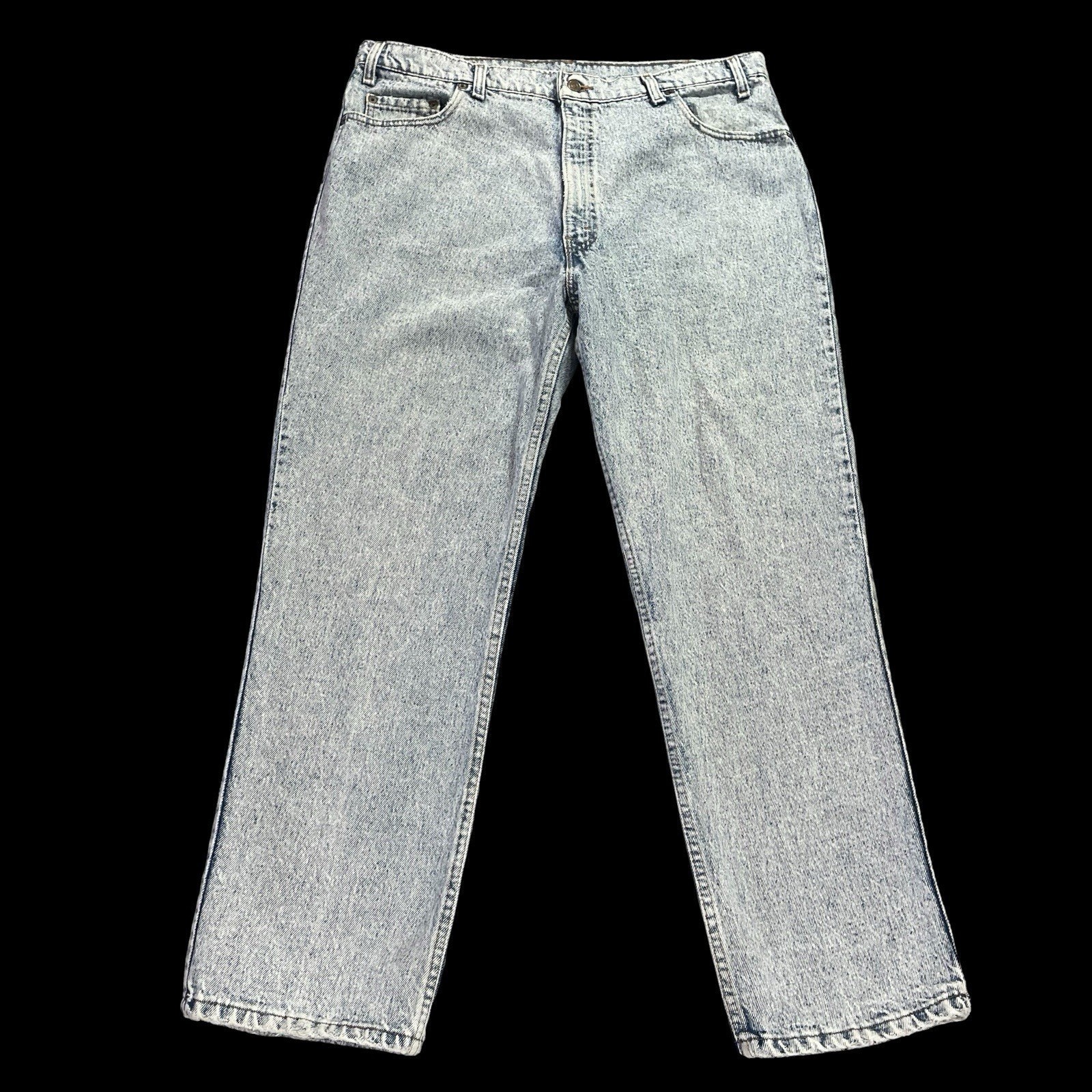 Vintage Levis 540 Jeans Men’s Fit 38×30 (40×30 Tag) Made in USA Acid Wash 1990s
