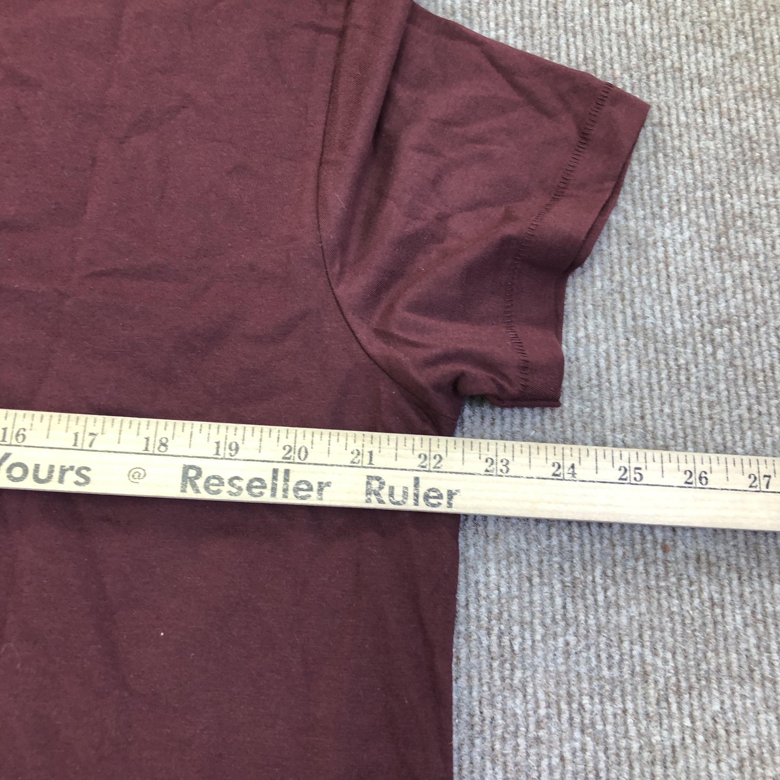 Aeropostale Shirt Mens Large Red Superior Quality New York Graphic Tee Tagless